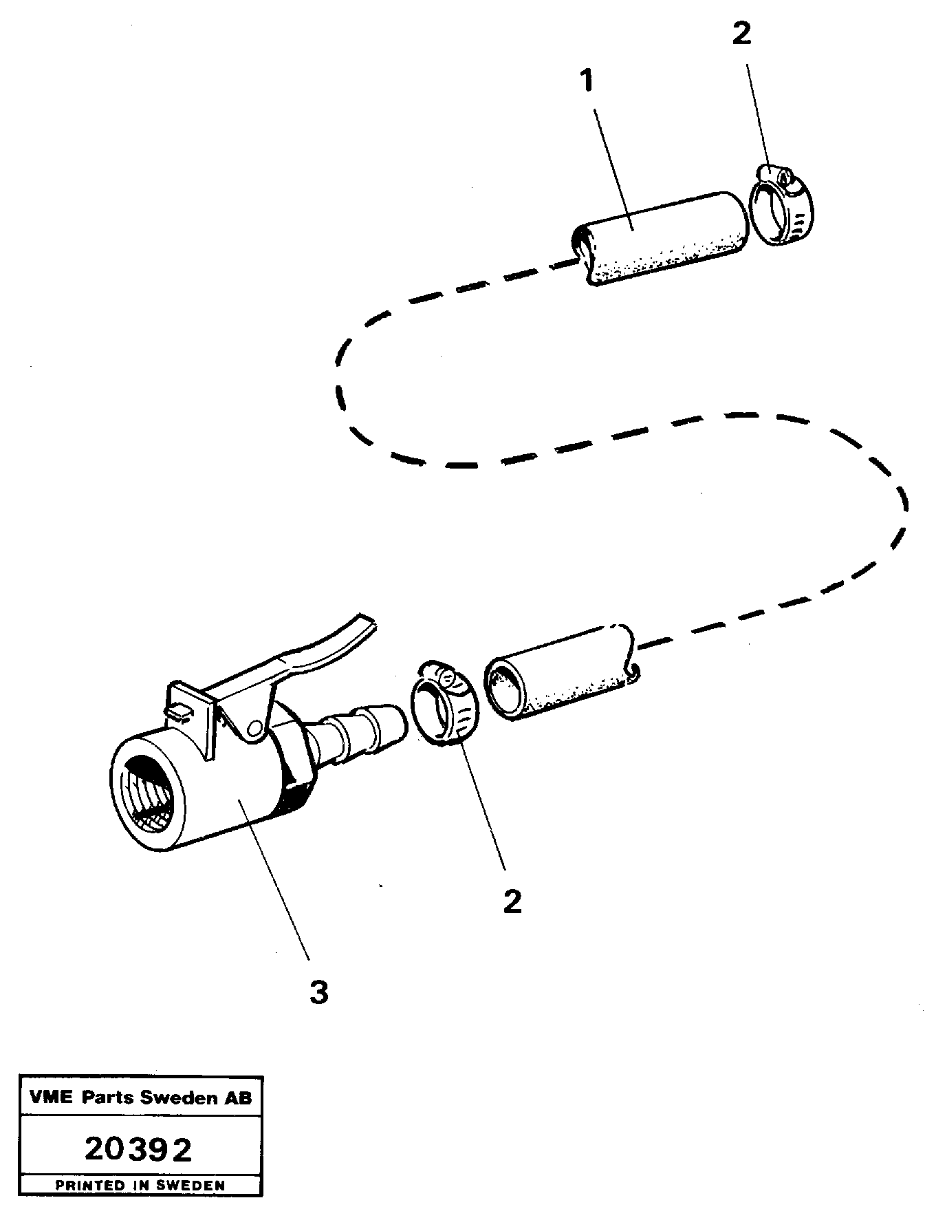 Hose VOE4851864 VOLVO