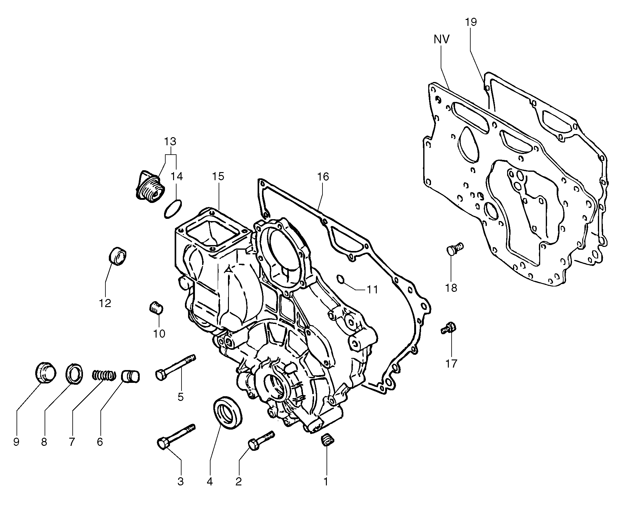Screw PJ7410101 VOLVO