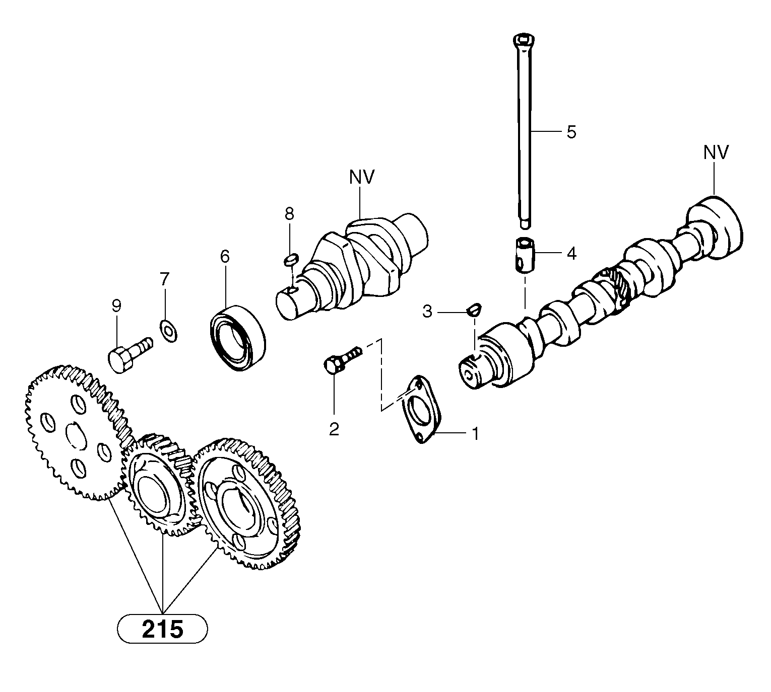 Rod PJ7415455 VOLVO