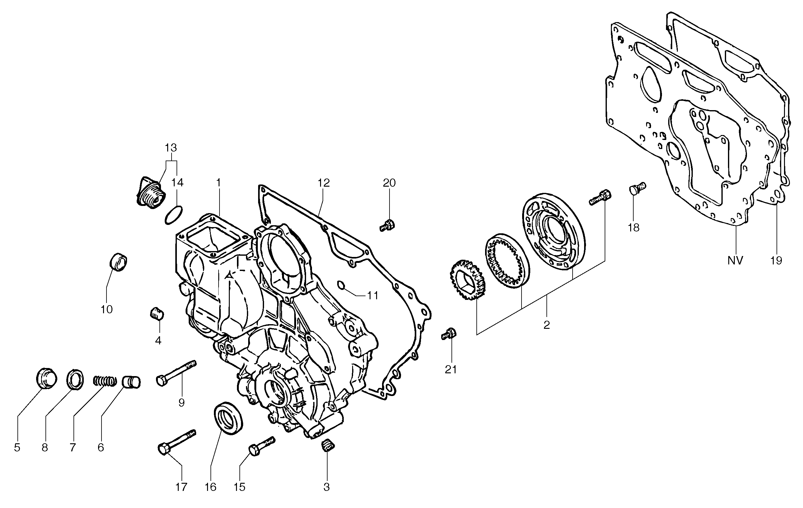 Boom Suspension VOE15043467 VOLVO