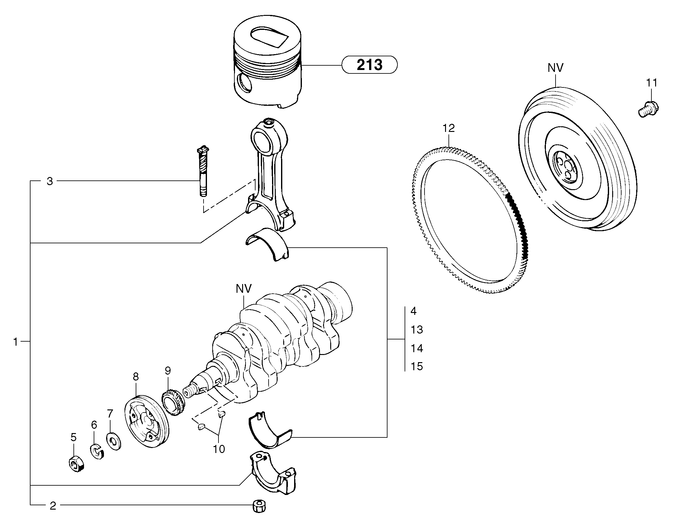 Snap Ring PJ7415525 VOLVO