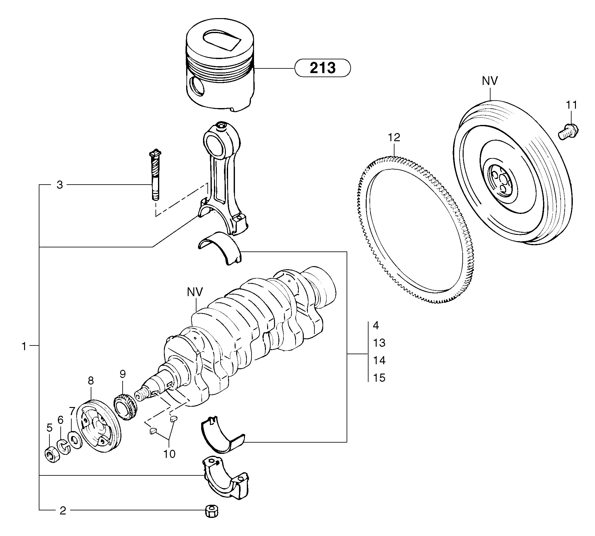 Hub Gear PJ7418341 VOLVO