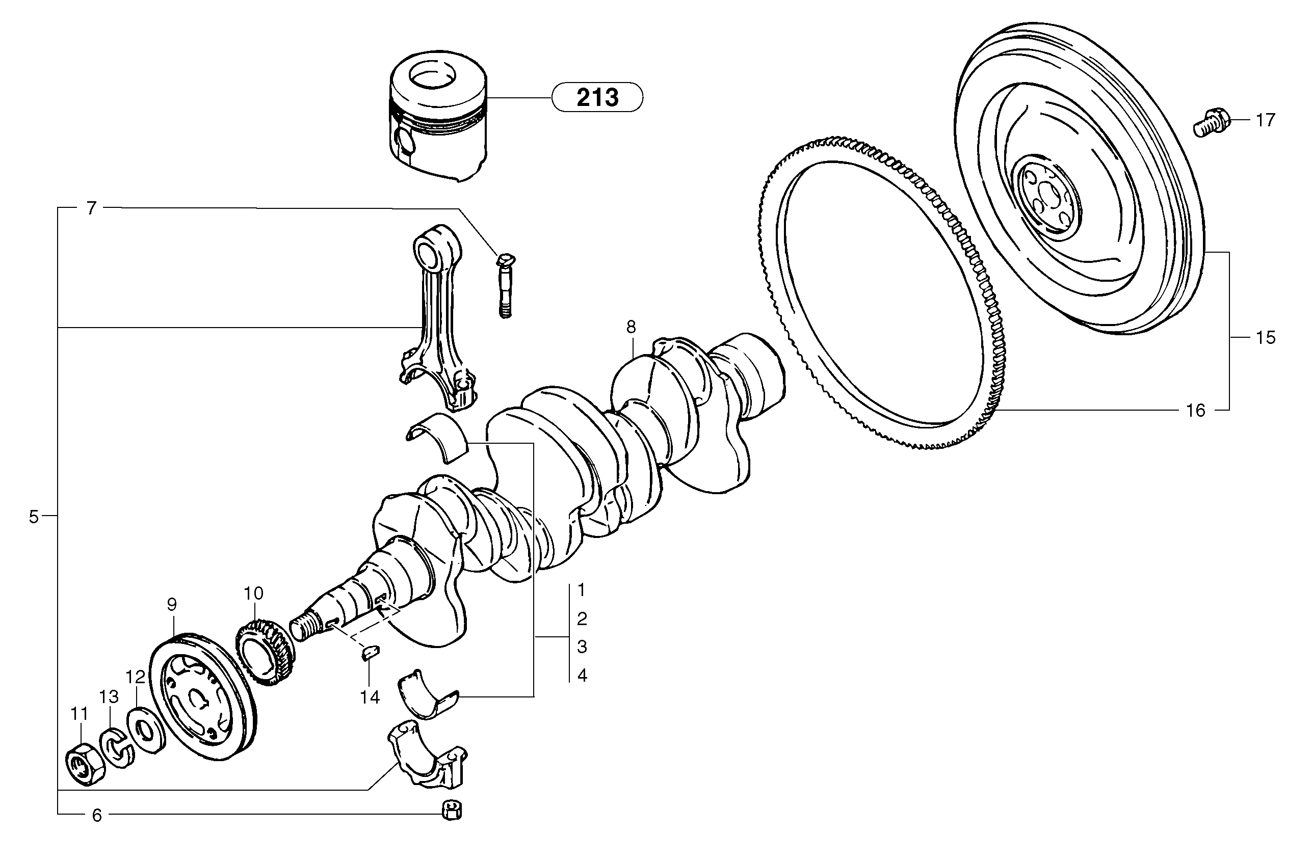 Nut PJ7417567 VOLVO