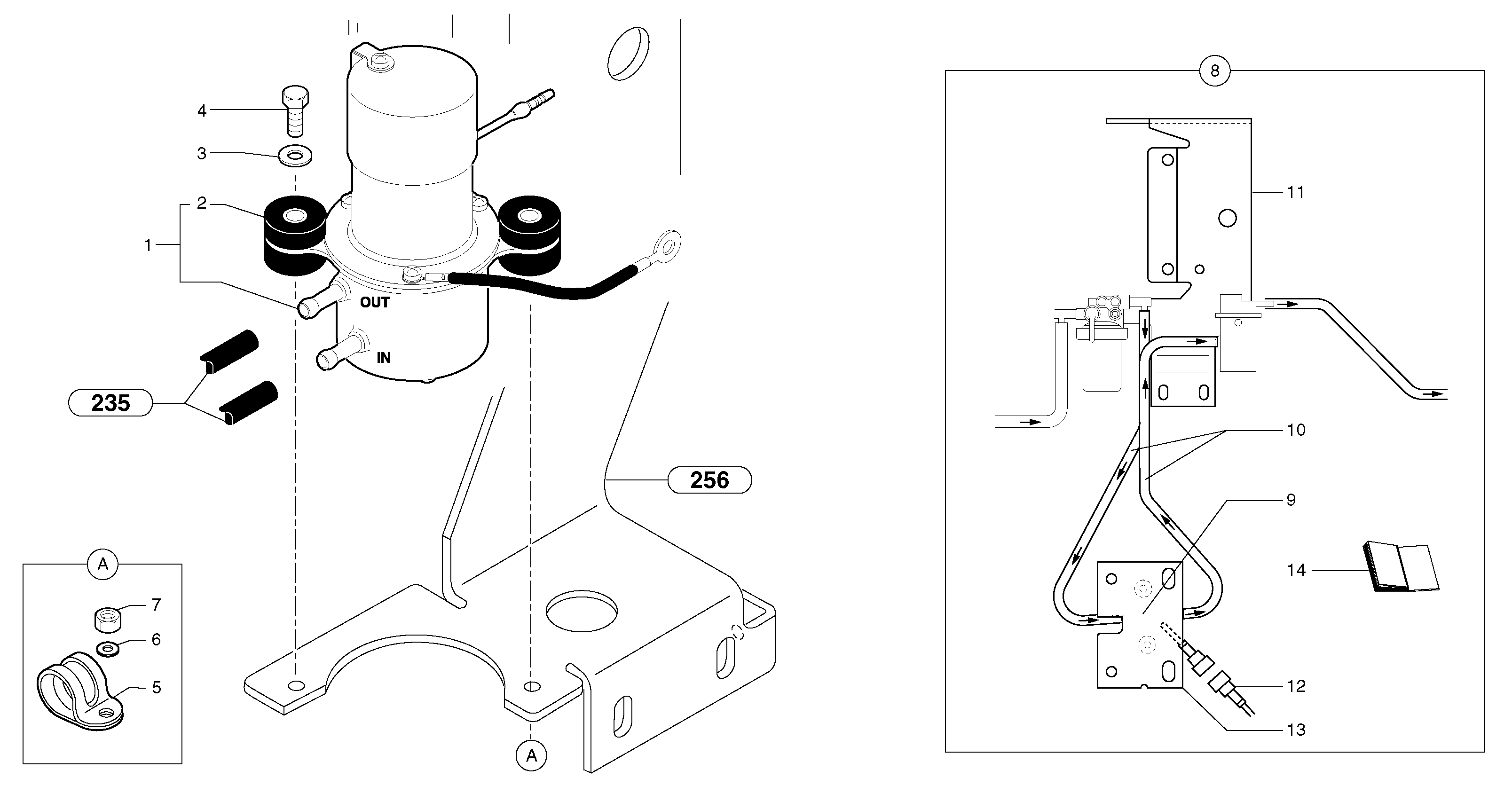 Fuel Pump Kit PJ6933231 VOLVO