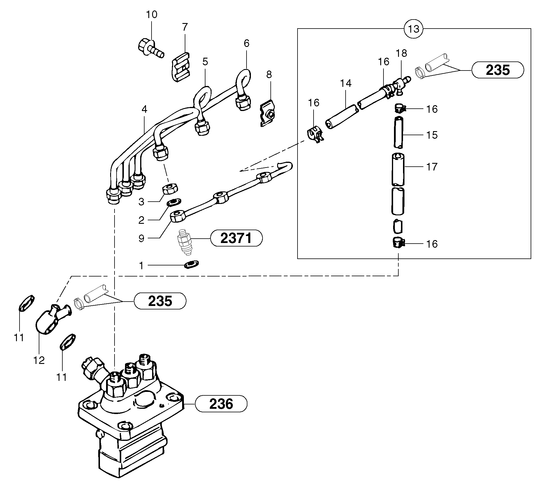 Fuel miser valve PJ7415531 VOLVO
