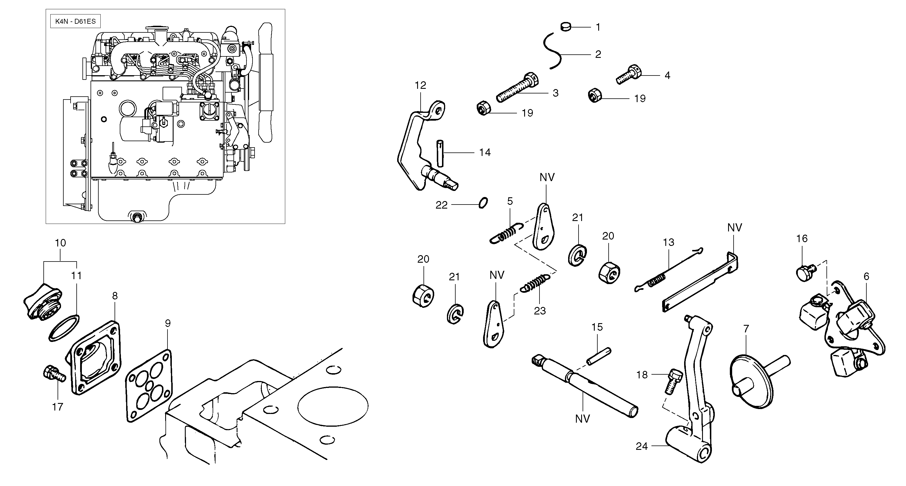 Stub Axle PJ7410194 VOLVO