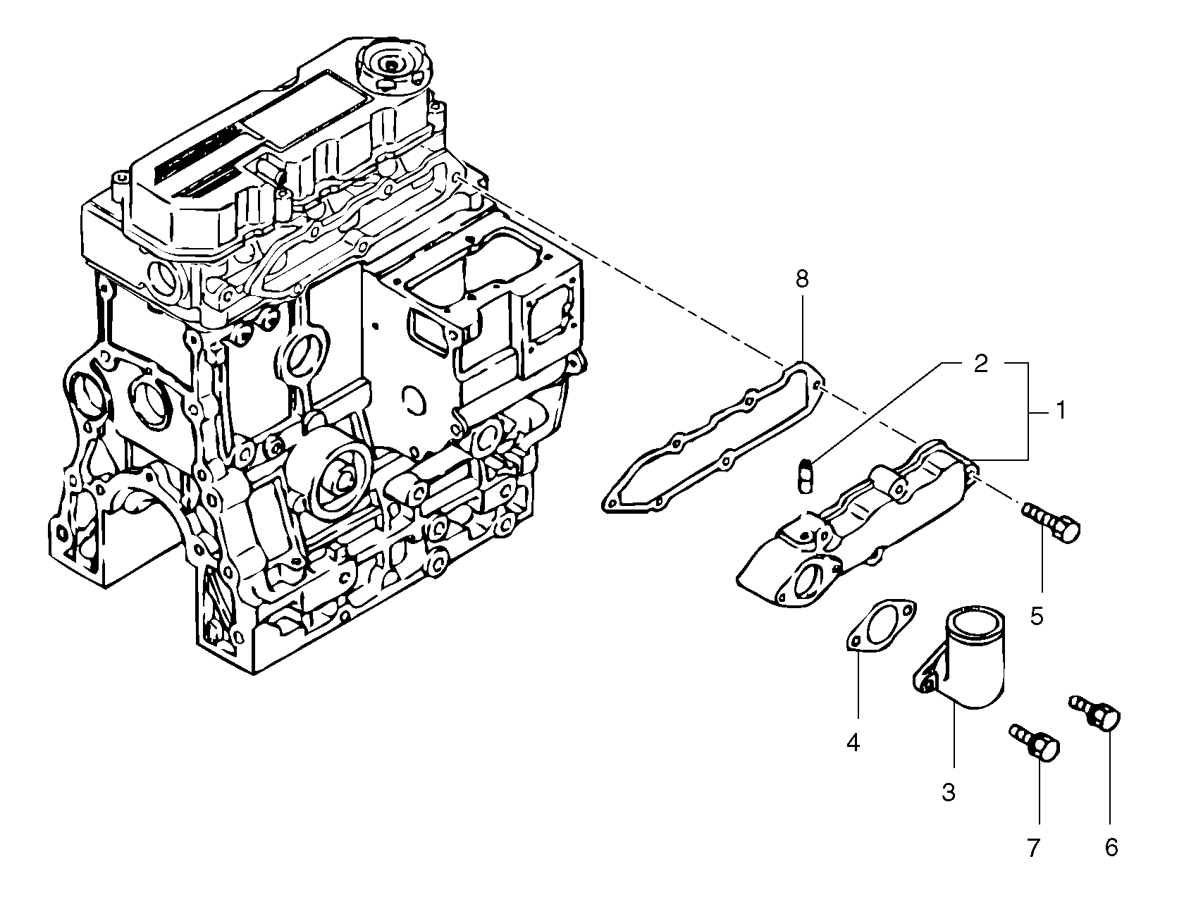 For upper engine part PJ7415341 VOLVO