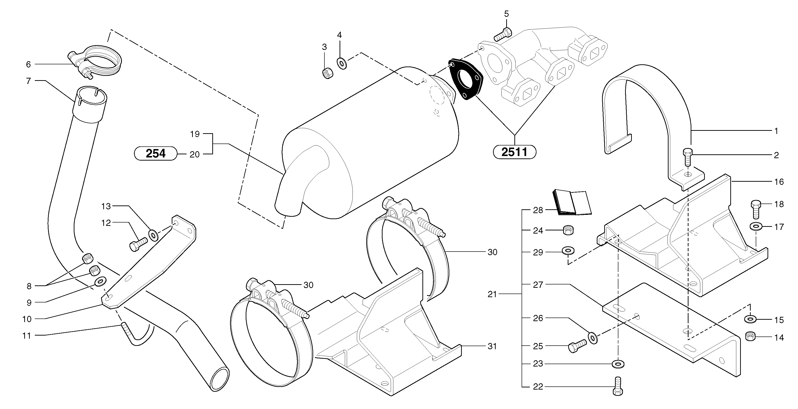 Axle Casing PJ5140378 VOLVO