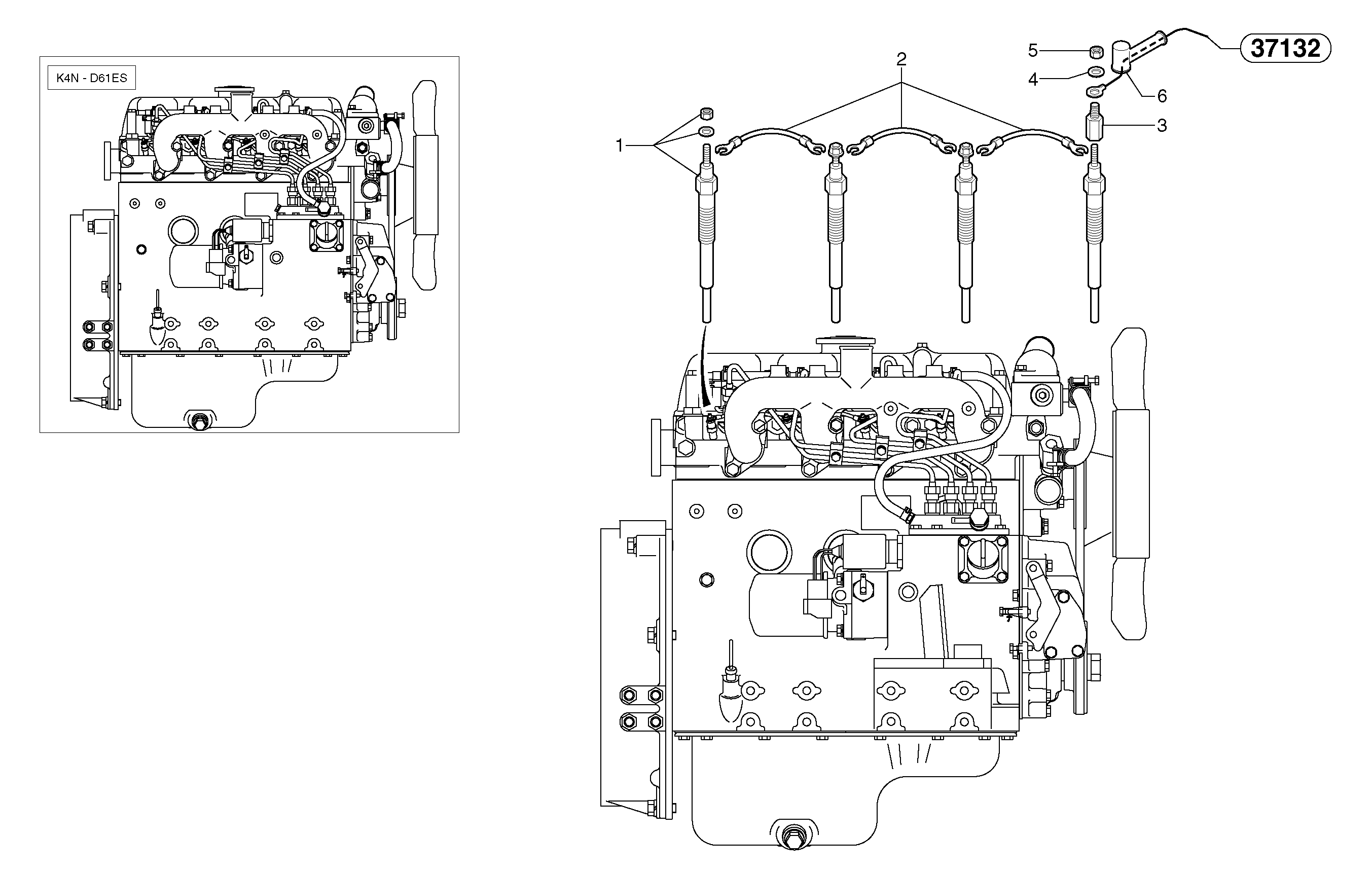 Wire harness PJ7417698 VOLVO