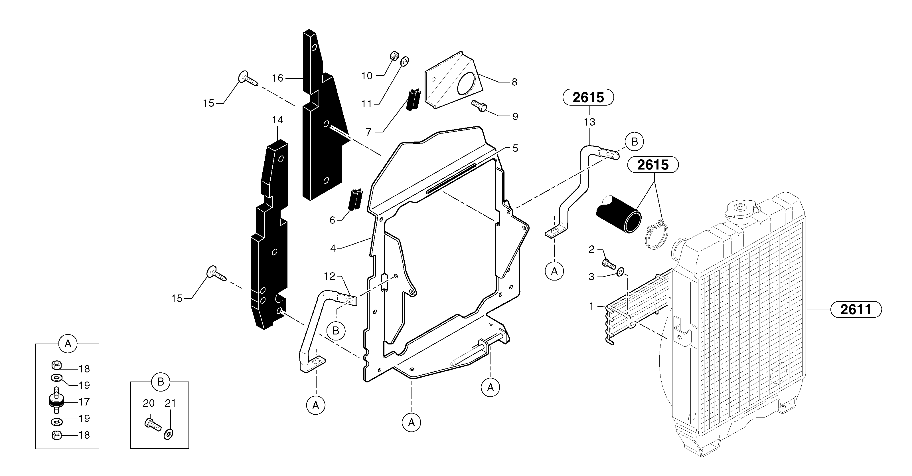 Support PJ3630289 VOLVO