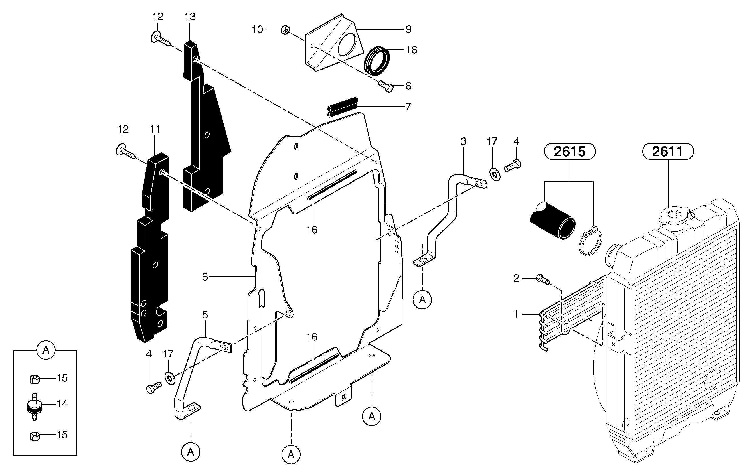 Seal VOE11800451 VOLVO