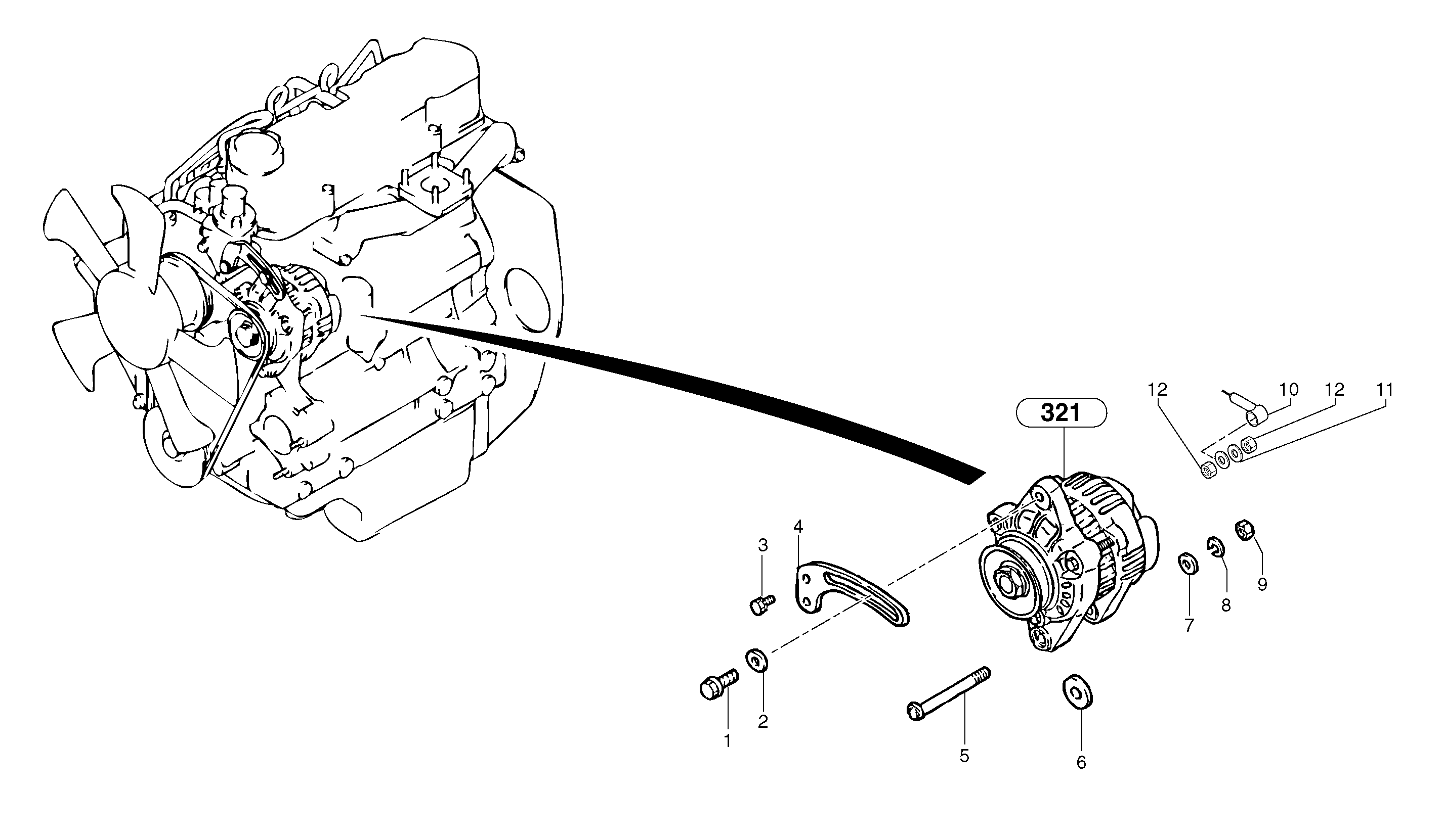 Screw PJ7410095 VOLVO