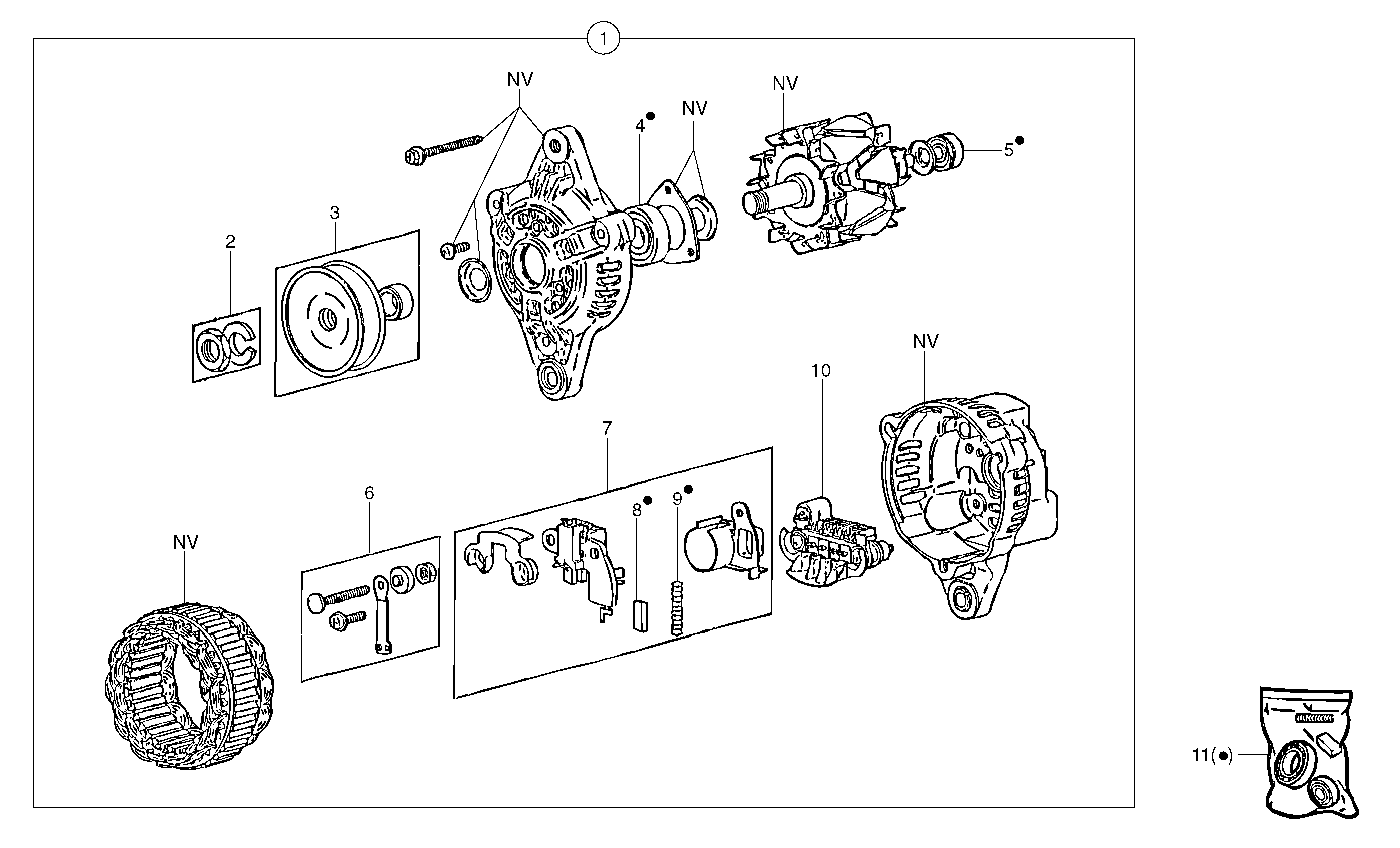 Pulley PJ7412926 VOLVO