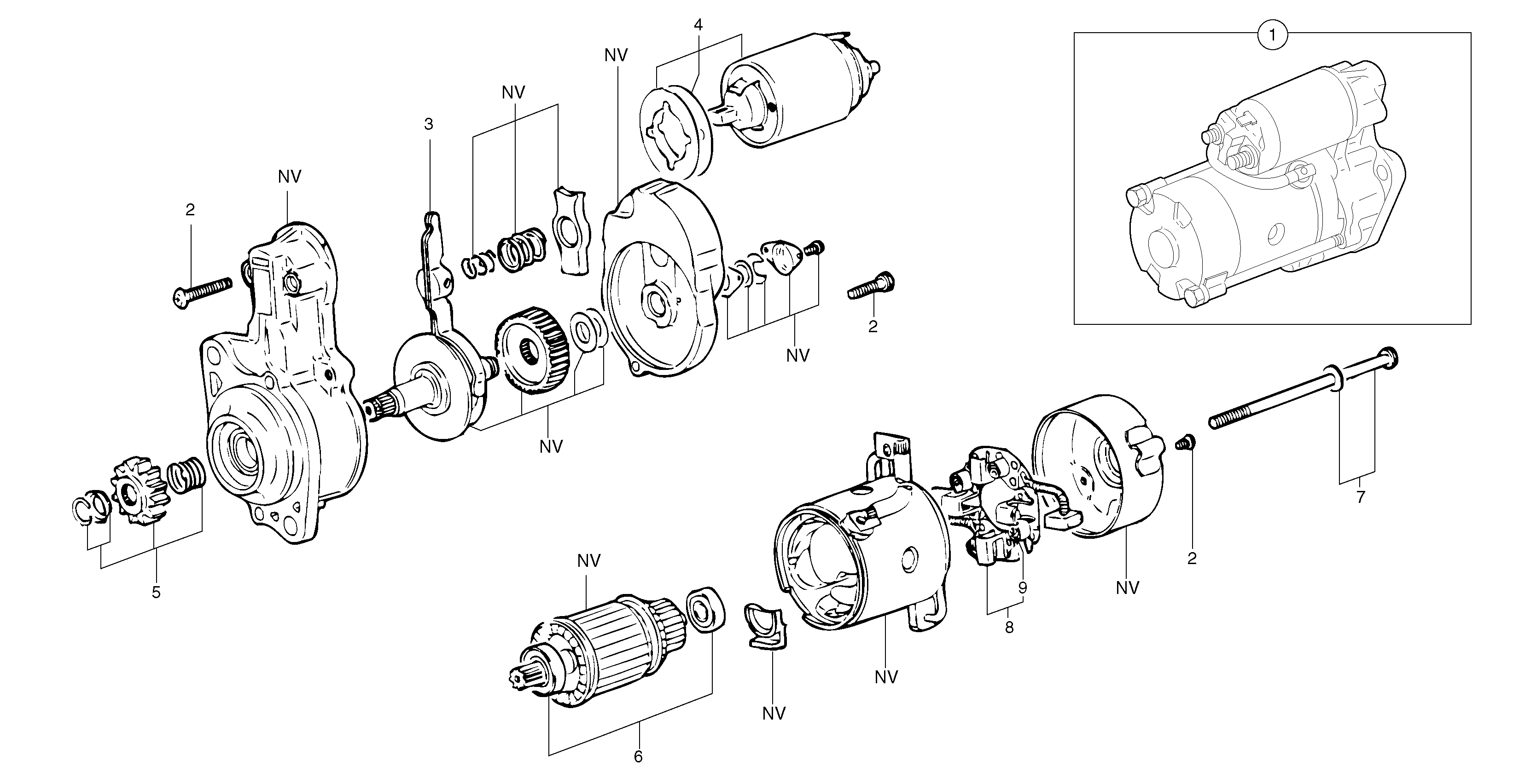 For upper engine part PJ7417832 VOLVO