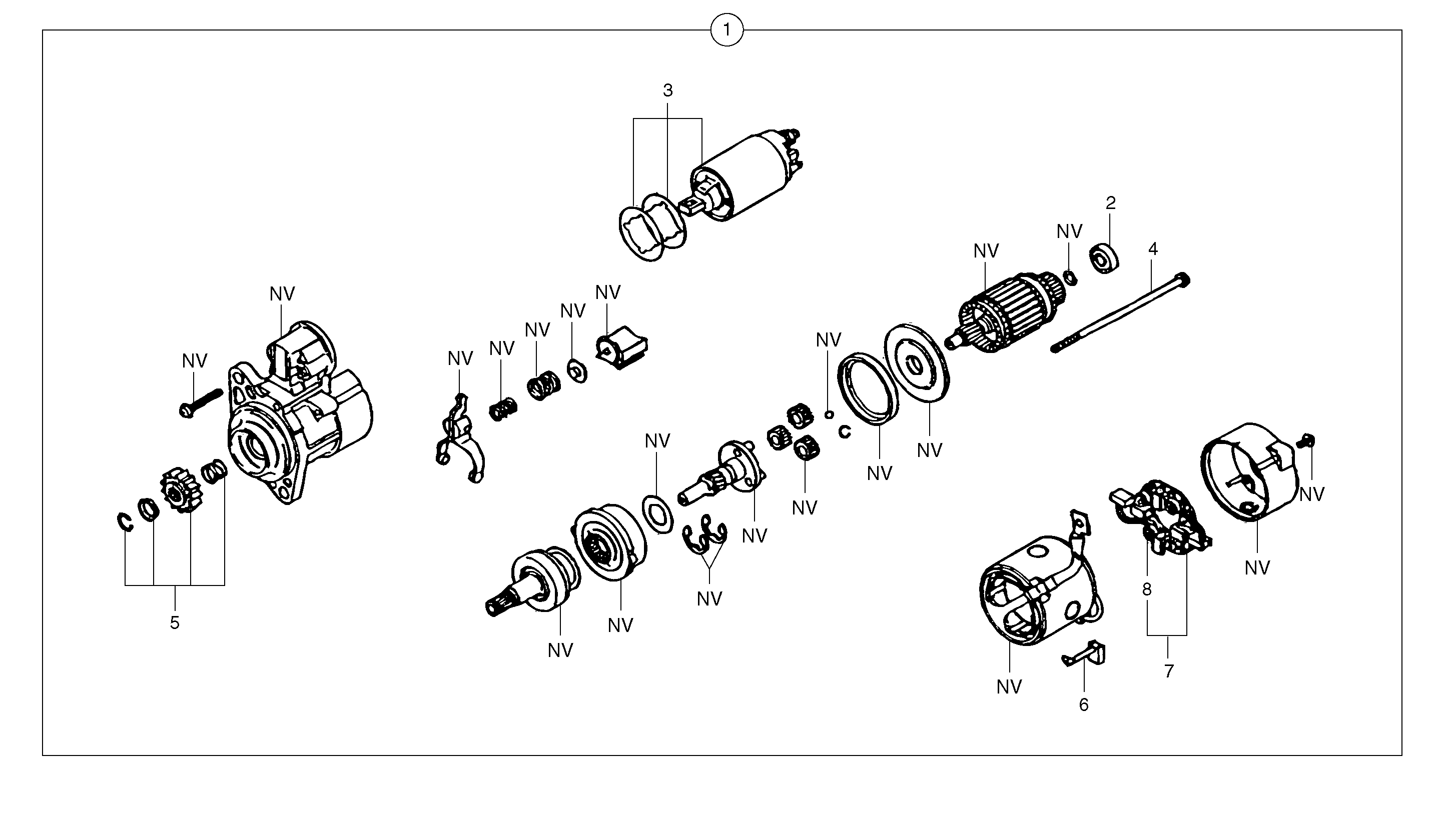 Pinion PJ7417705 VOLVO