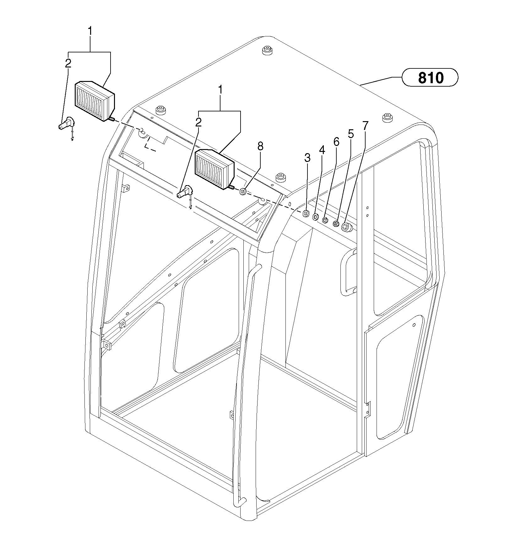 Nut PJ7413799 VOLVO
