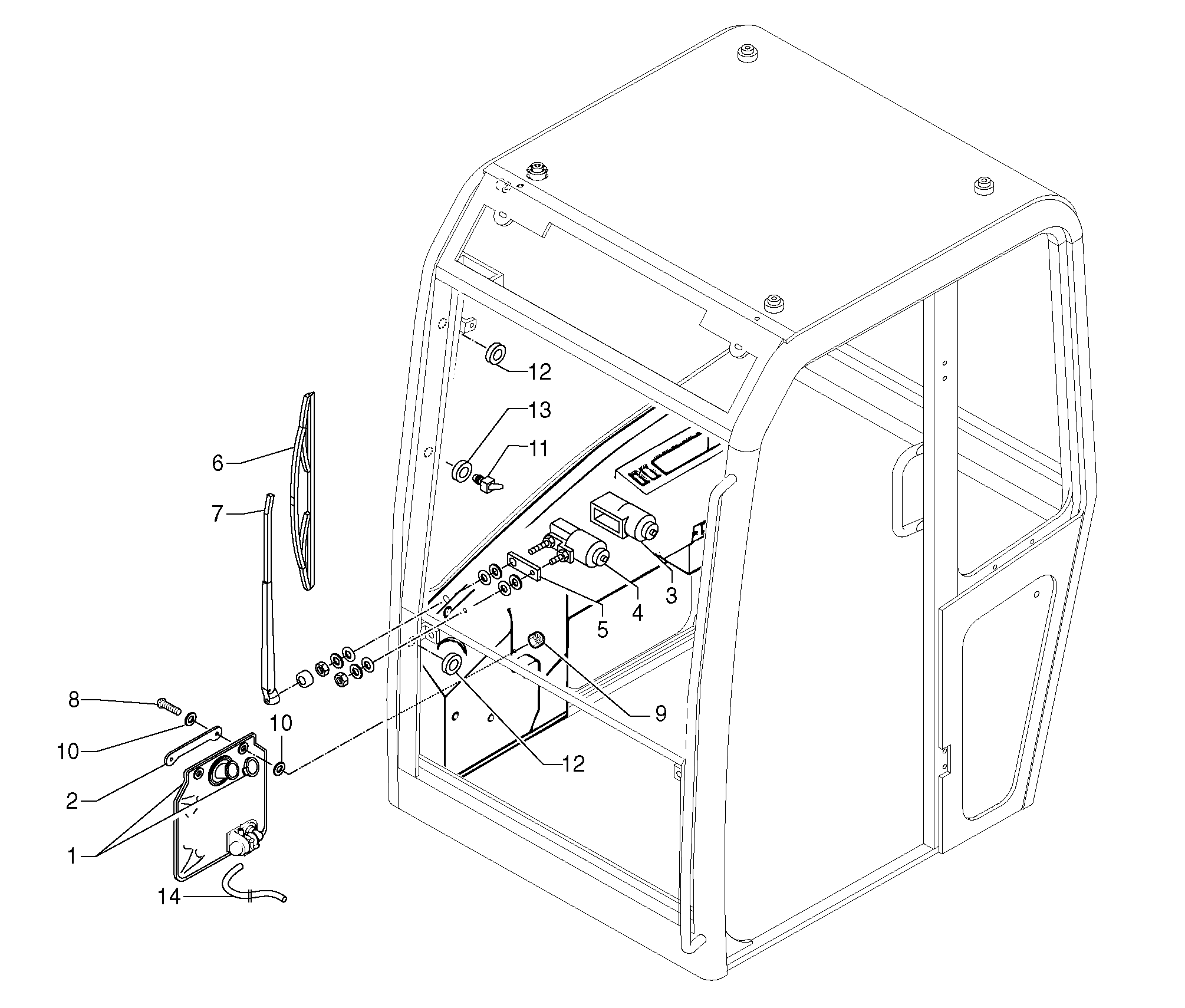 Return-and Leak Lines PJ7411995 VOLVO