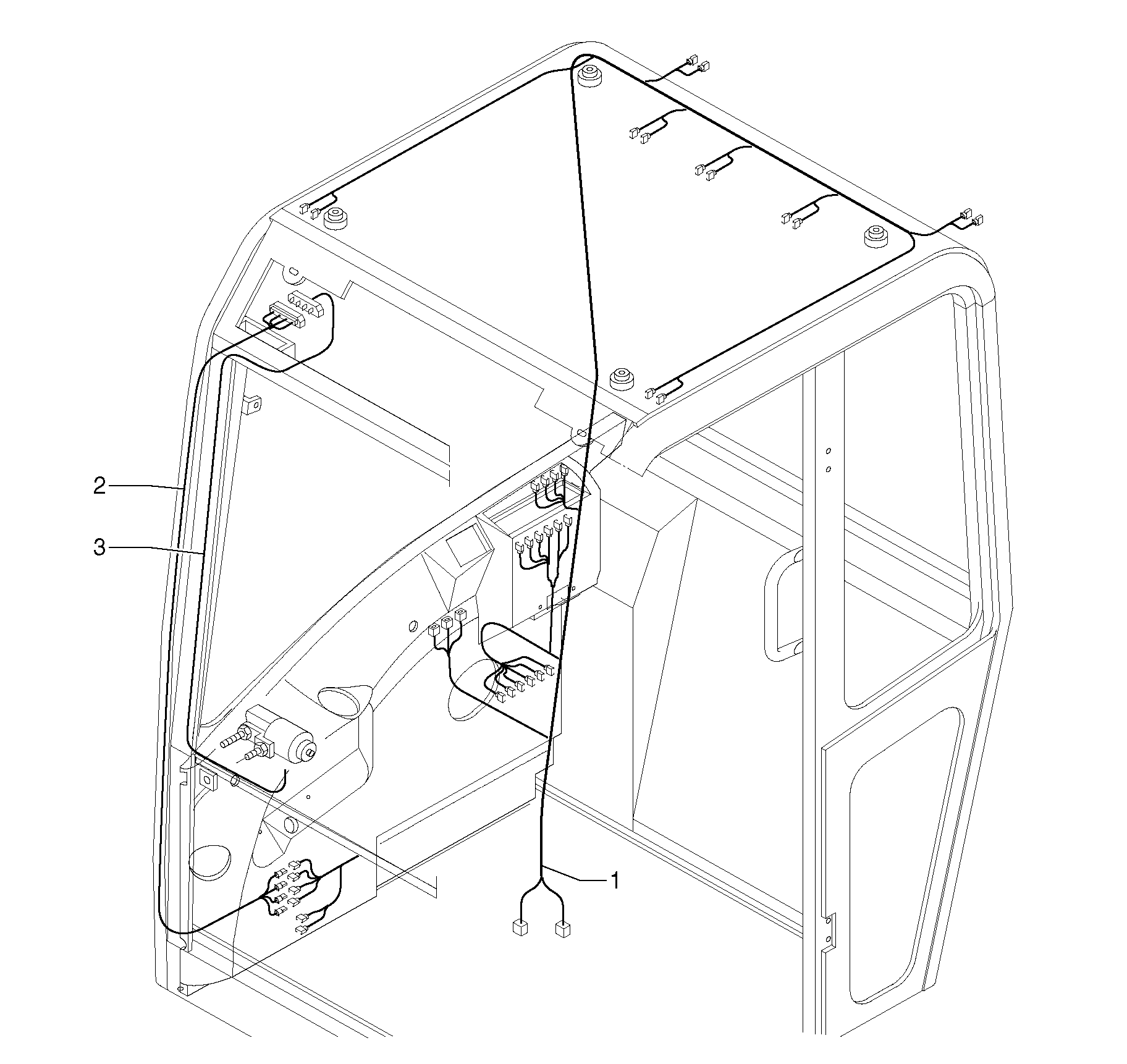 Wire harness PJ7417439 VOLVO