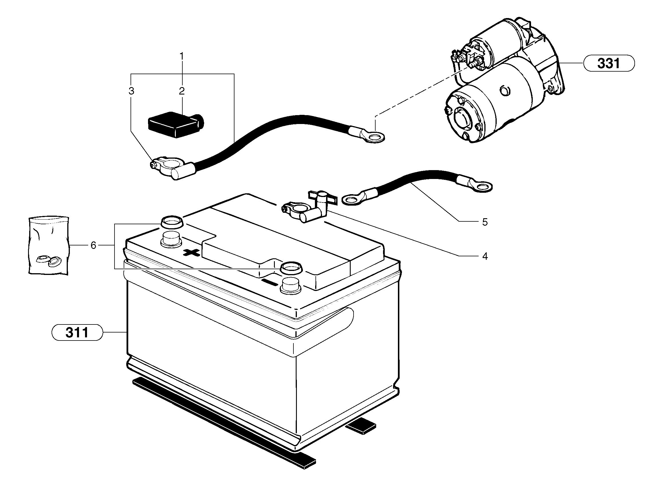 Adapter PJ5140025 VOLVO