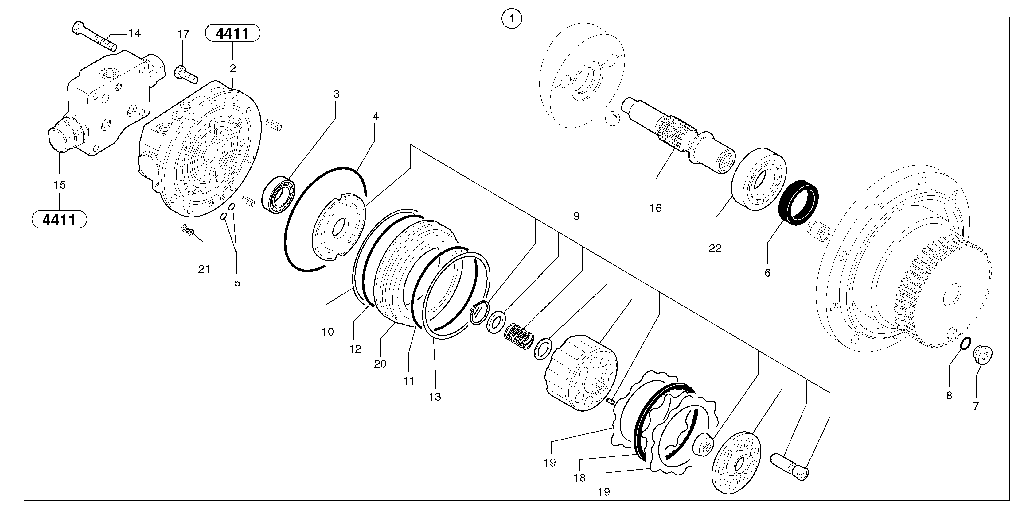 O-ring PJ7417364 VOLVO