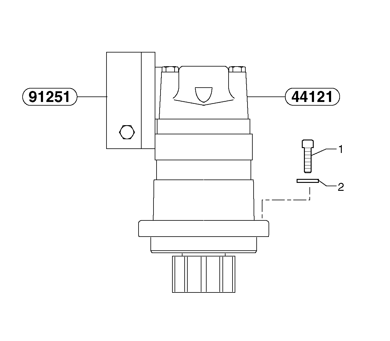 Screw PJ4290075 VOLVO
