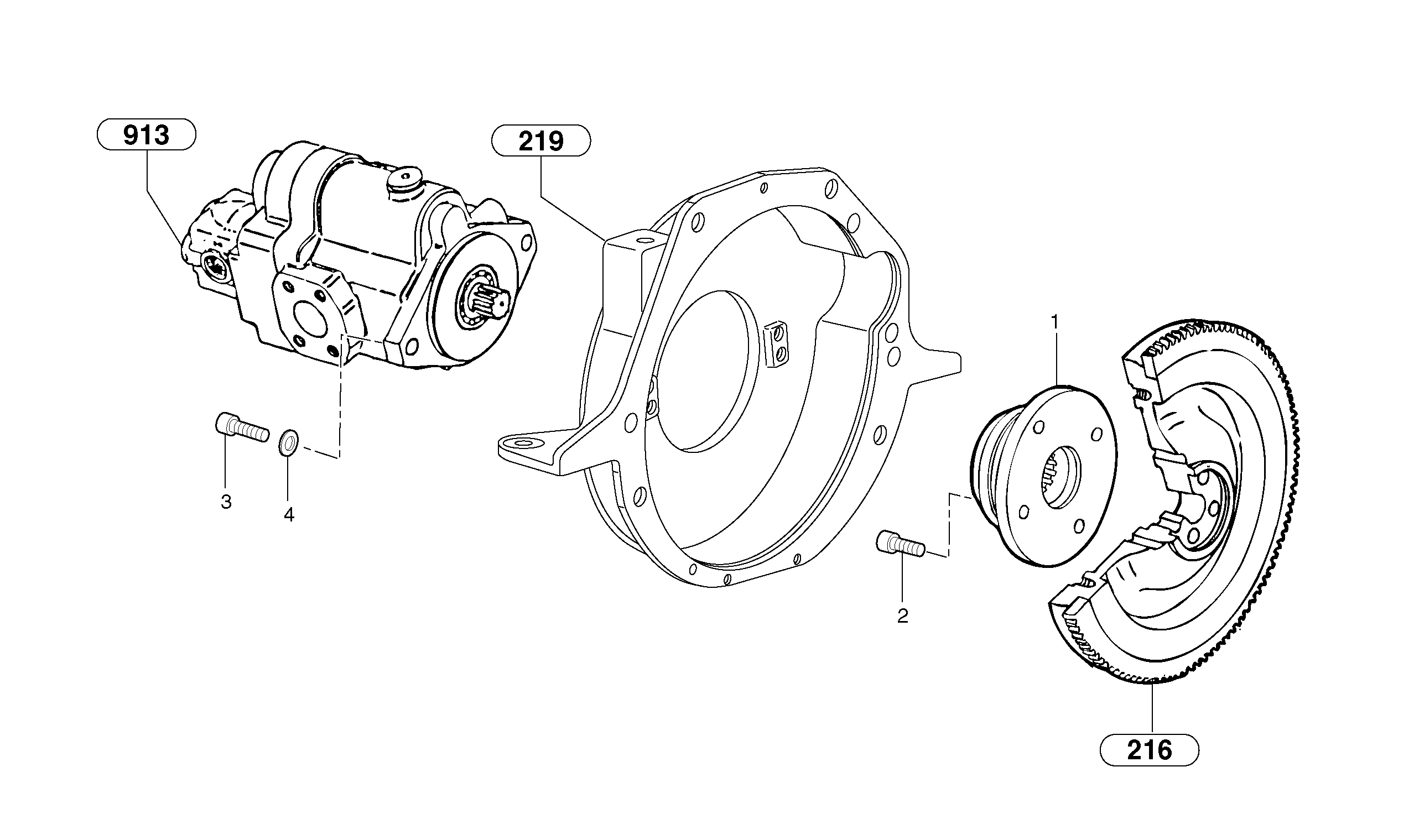 Washer PJ4490019 VOLVO