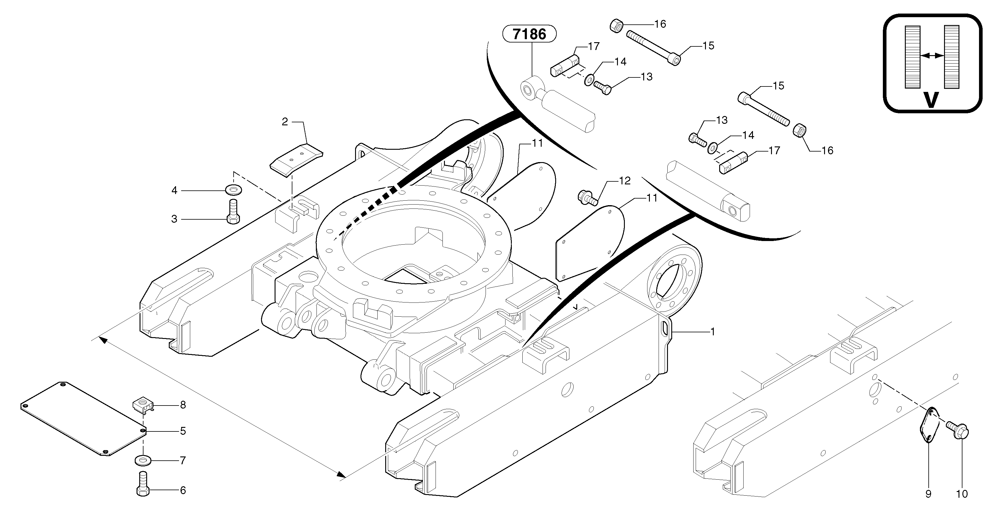 Washer PJ4460038 VOLVO