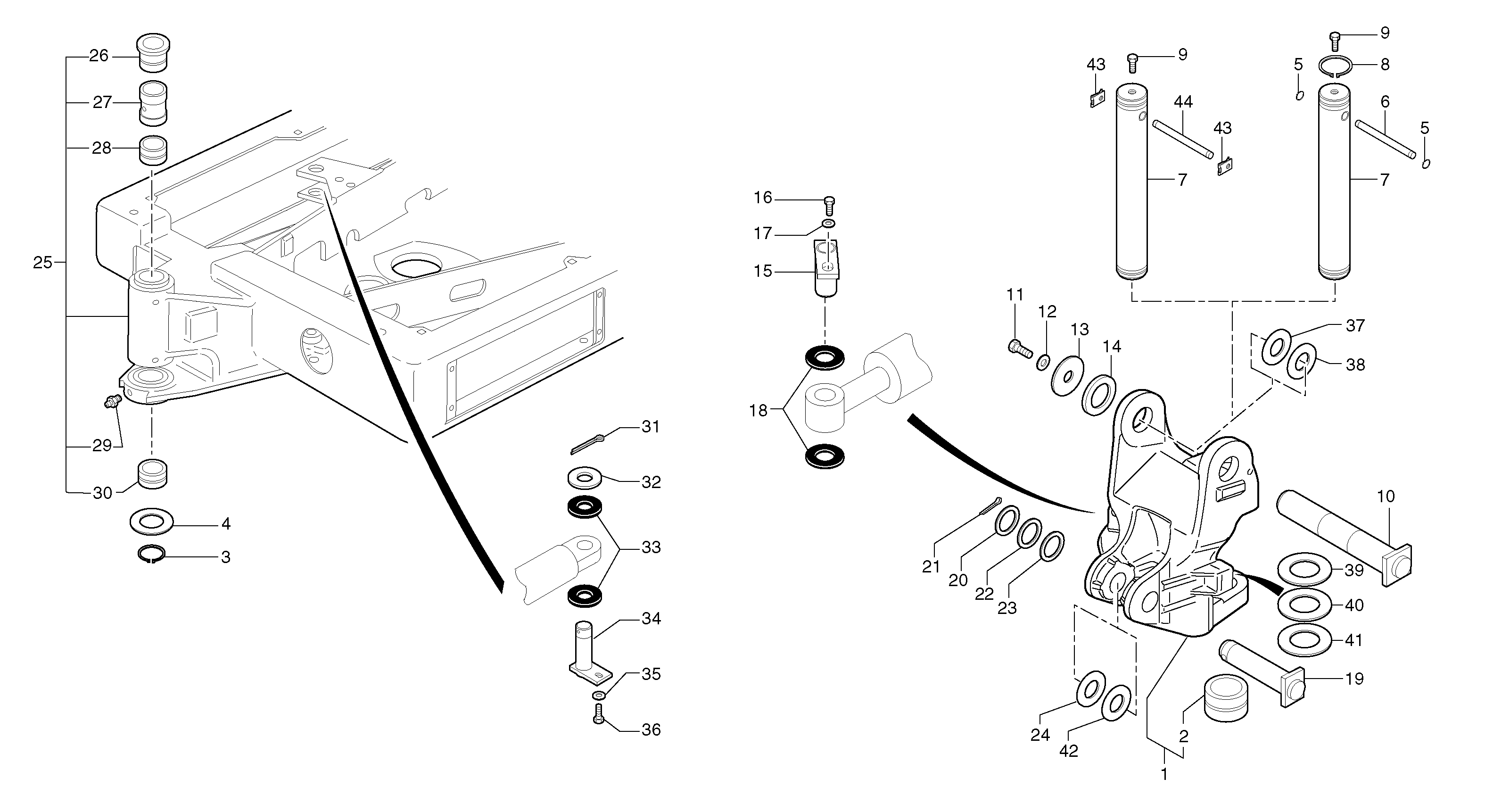 Stub Axle PJ3750045 VOLVO