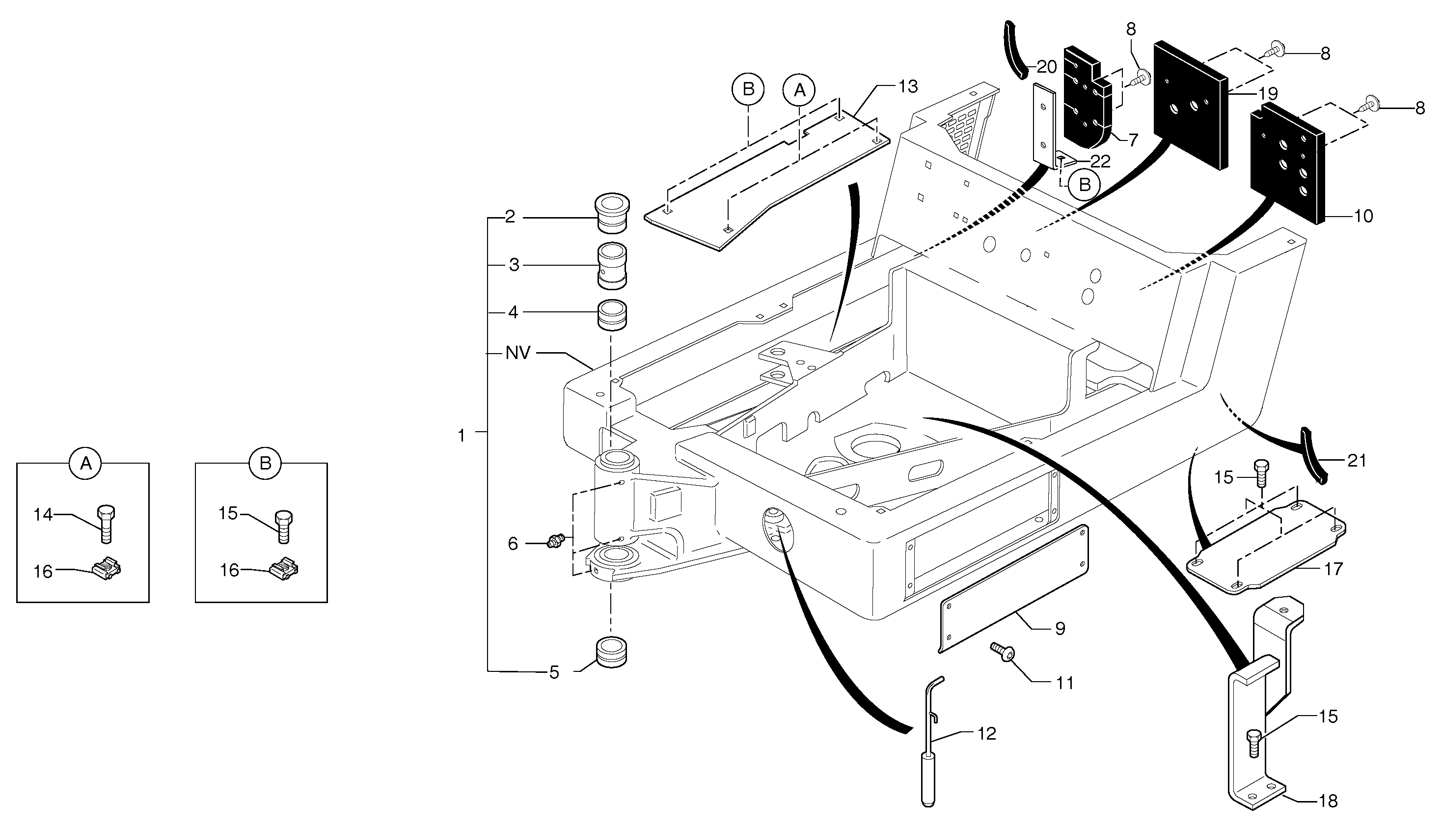 Upper Wiper VOE11800323 VOLVO