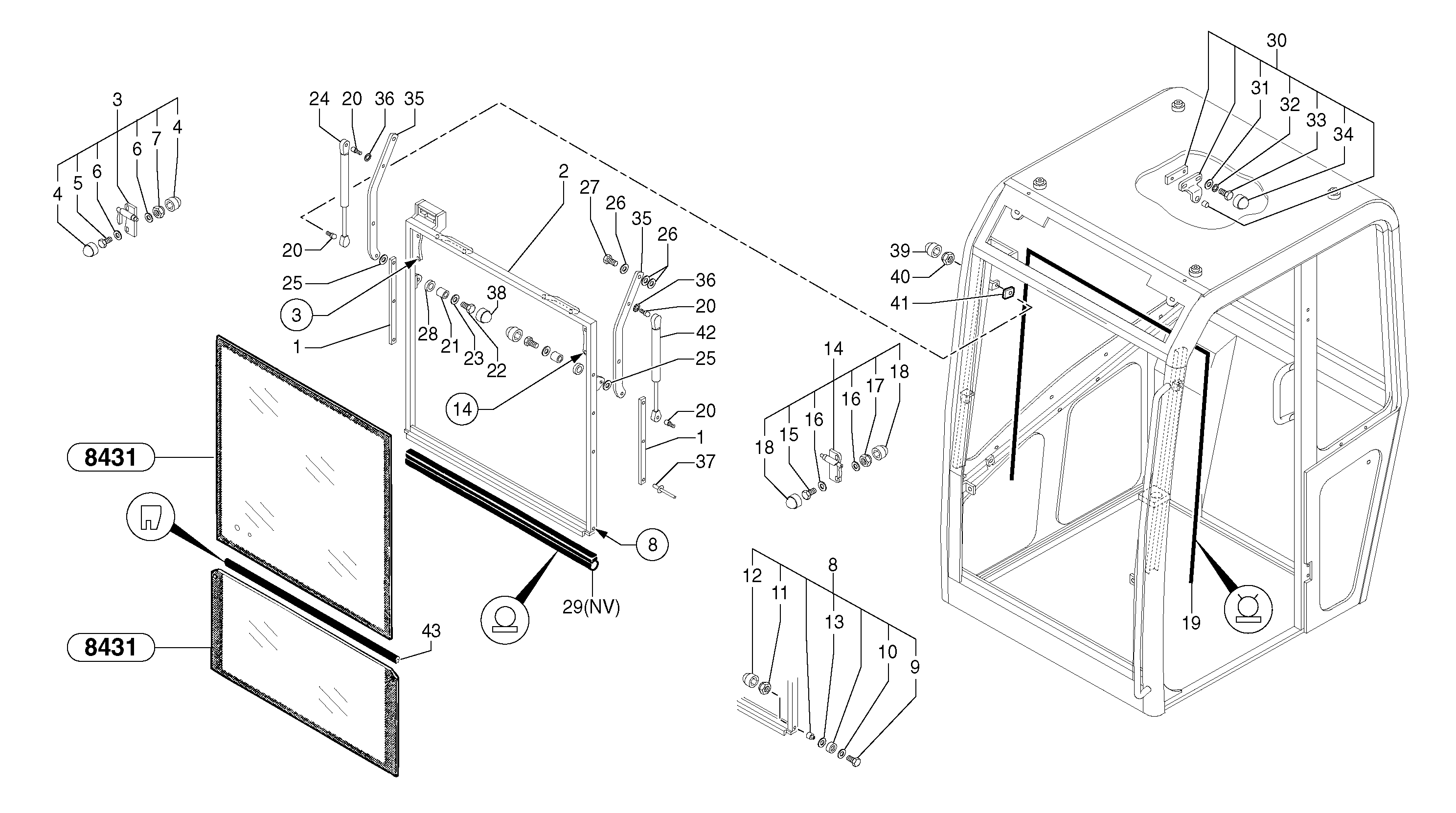 Frame PJ7417462 VOLVO