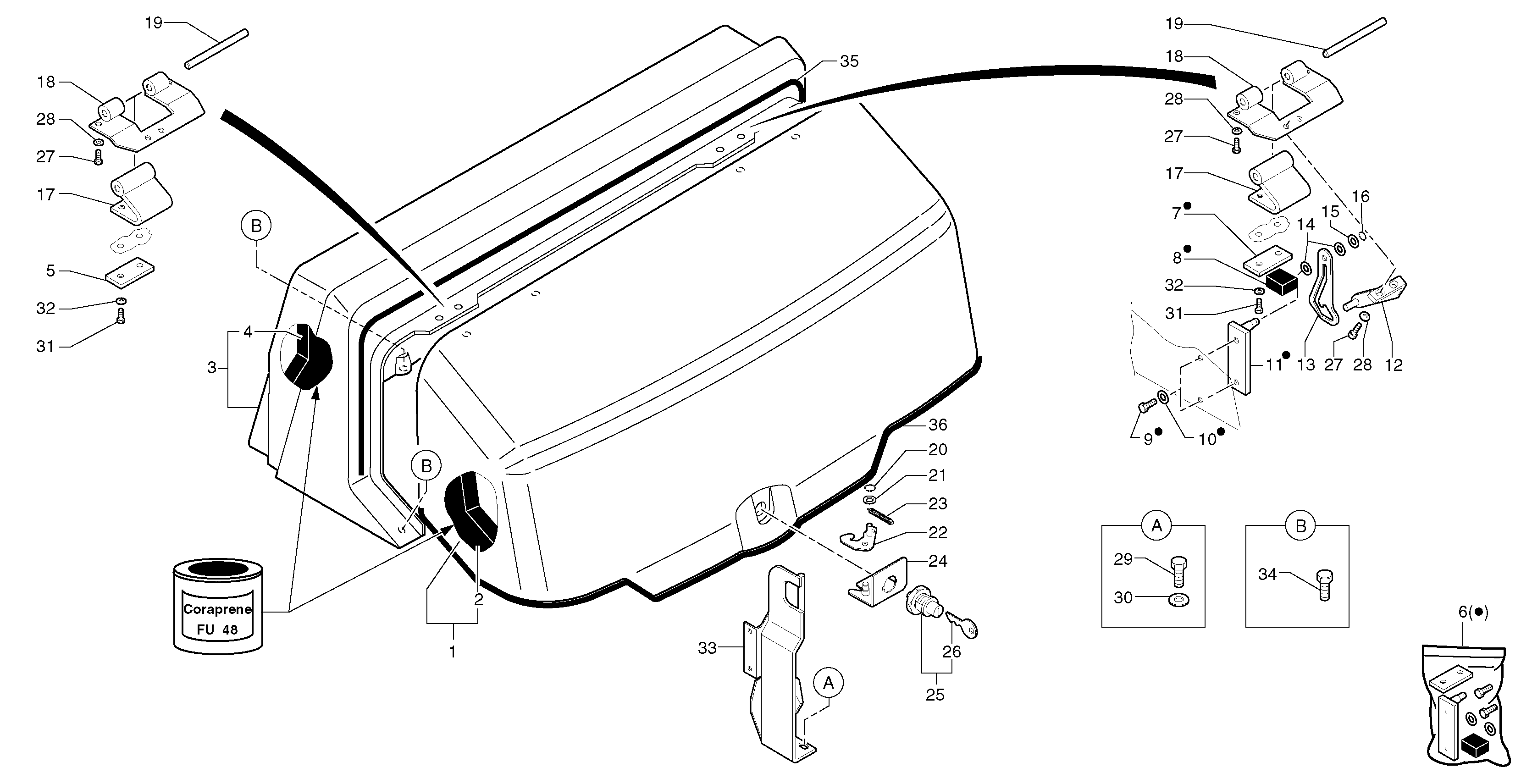Hood PJ5380561 VOLVO