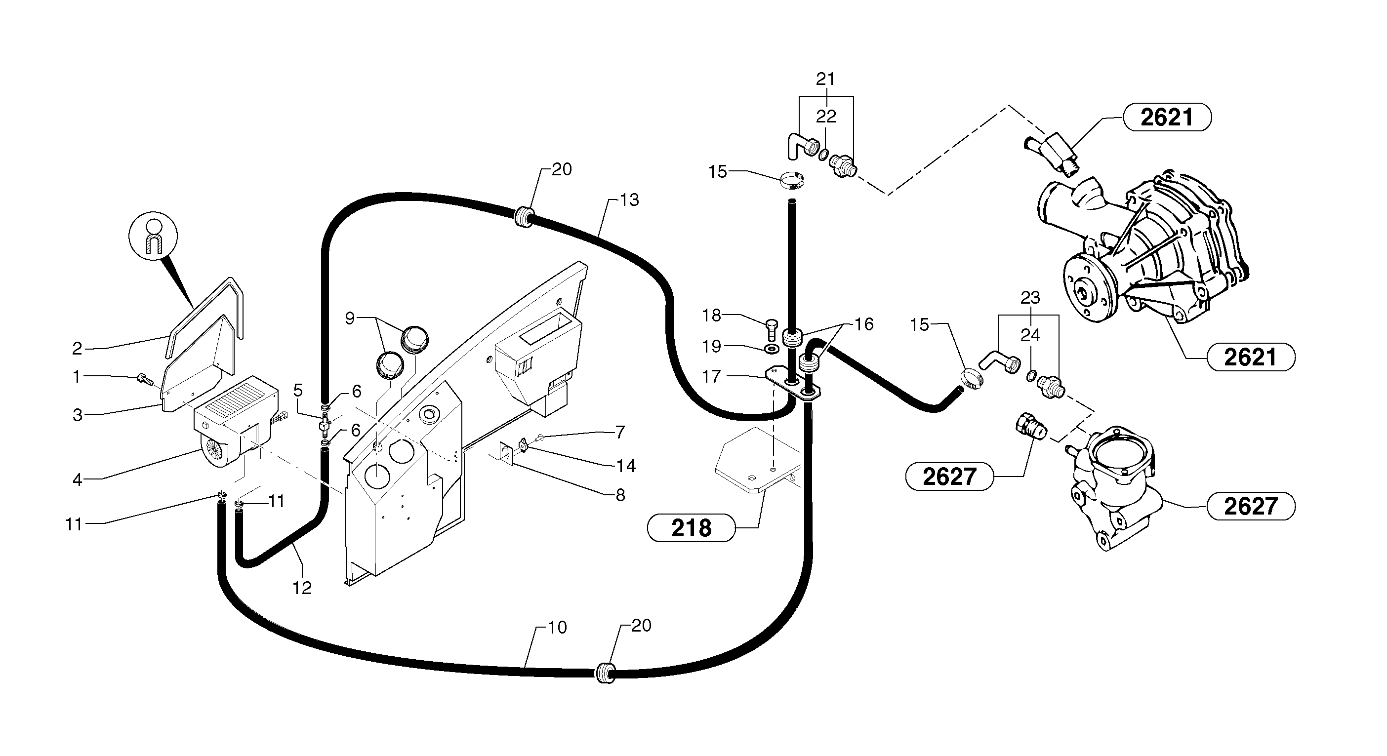 Upper Wiper VOE11804944 VOLVO