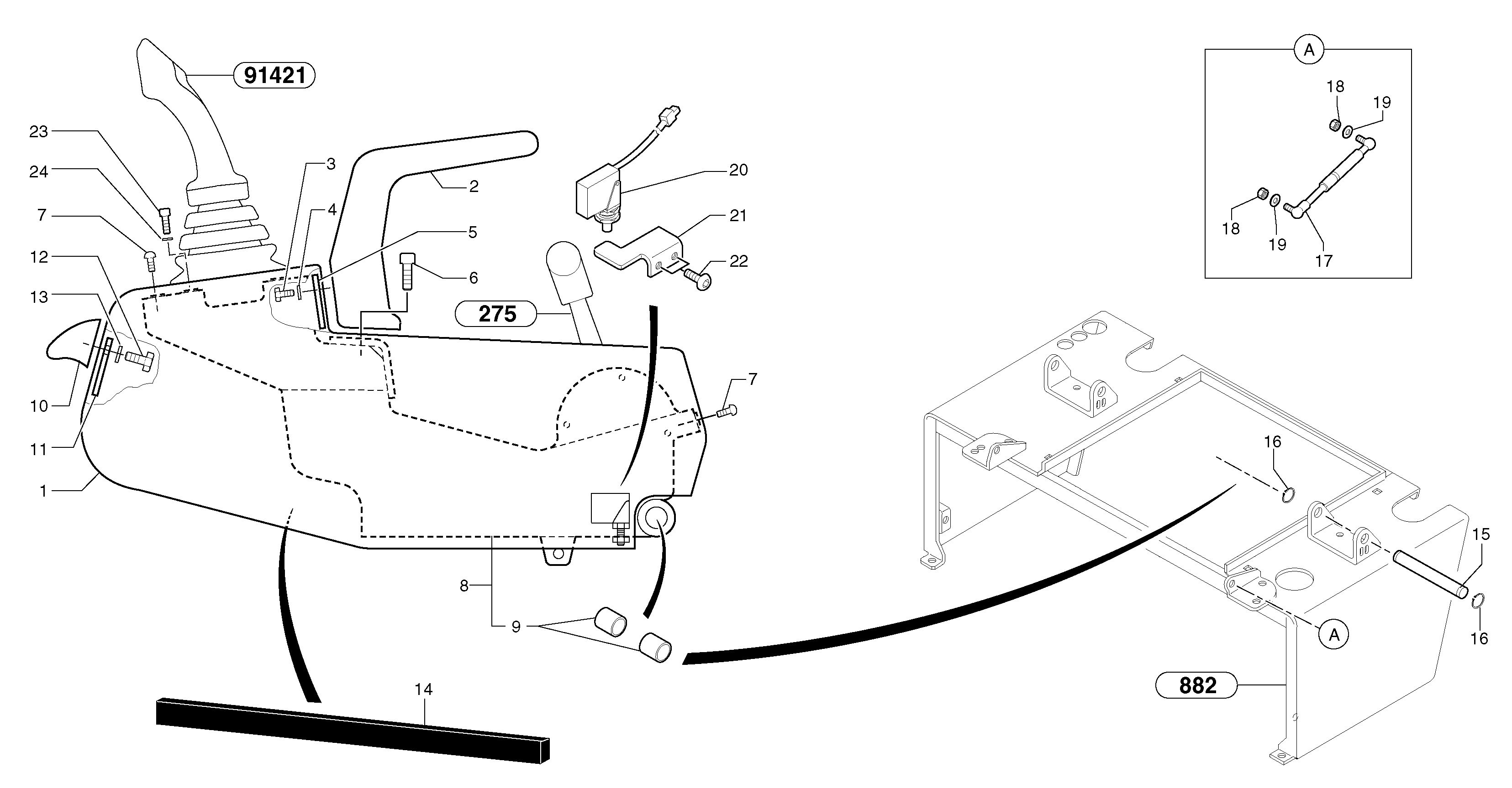 Bracket PJ5030092 VOLVO