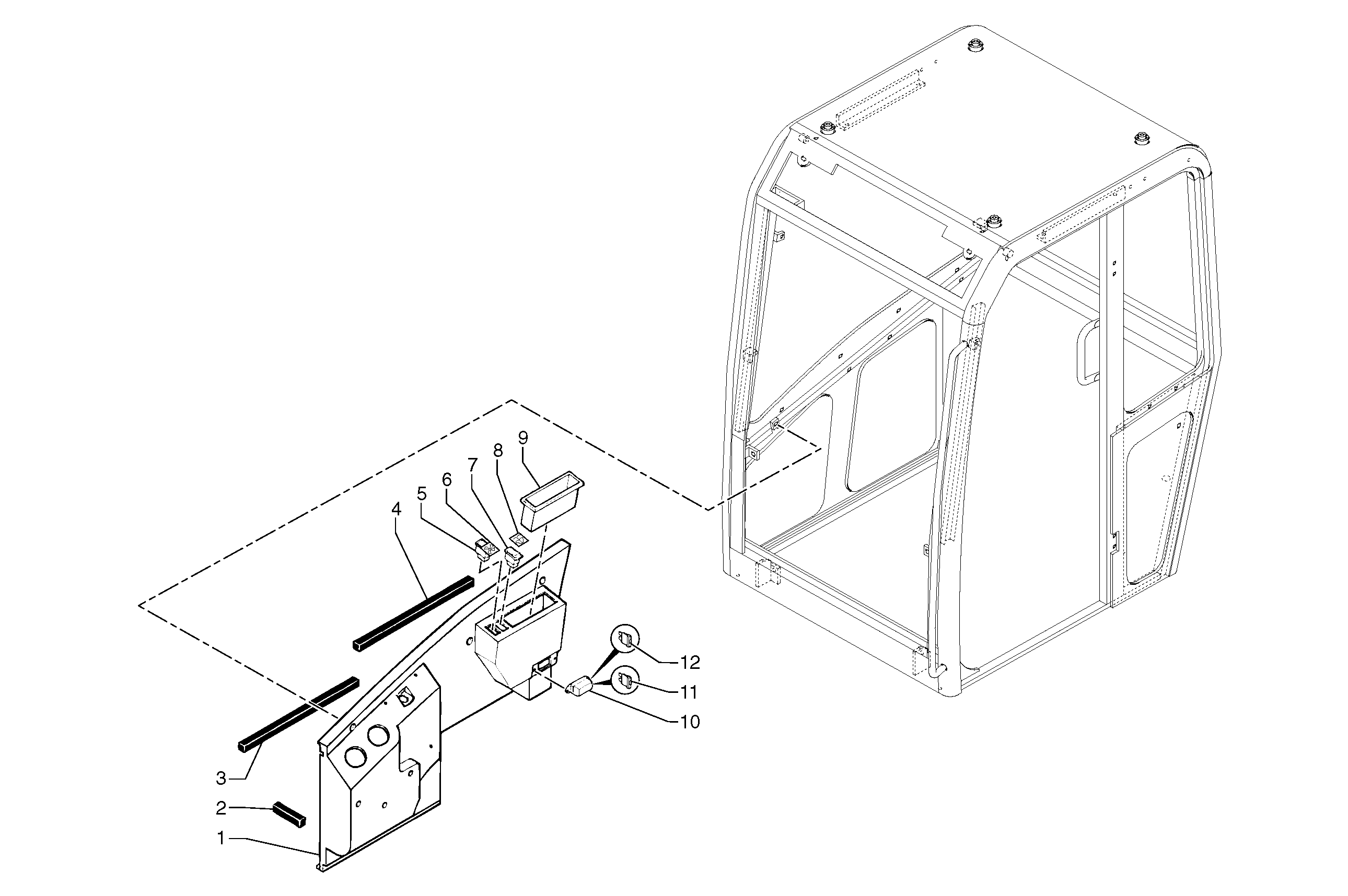 Bracket PJ7416818 VOLVO