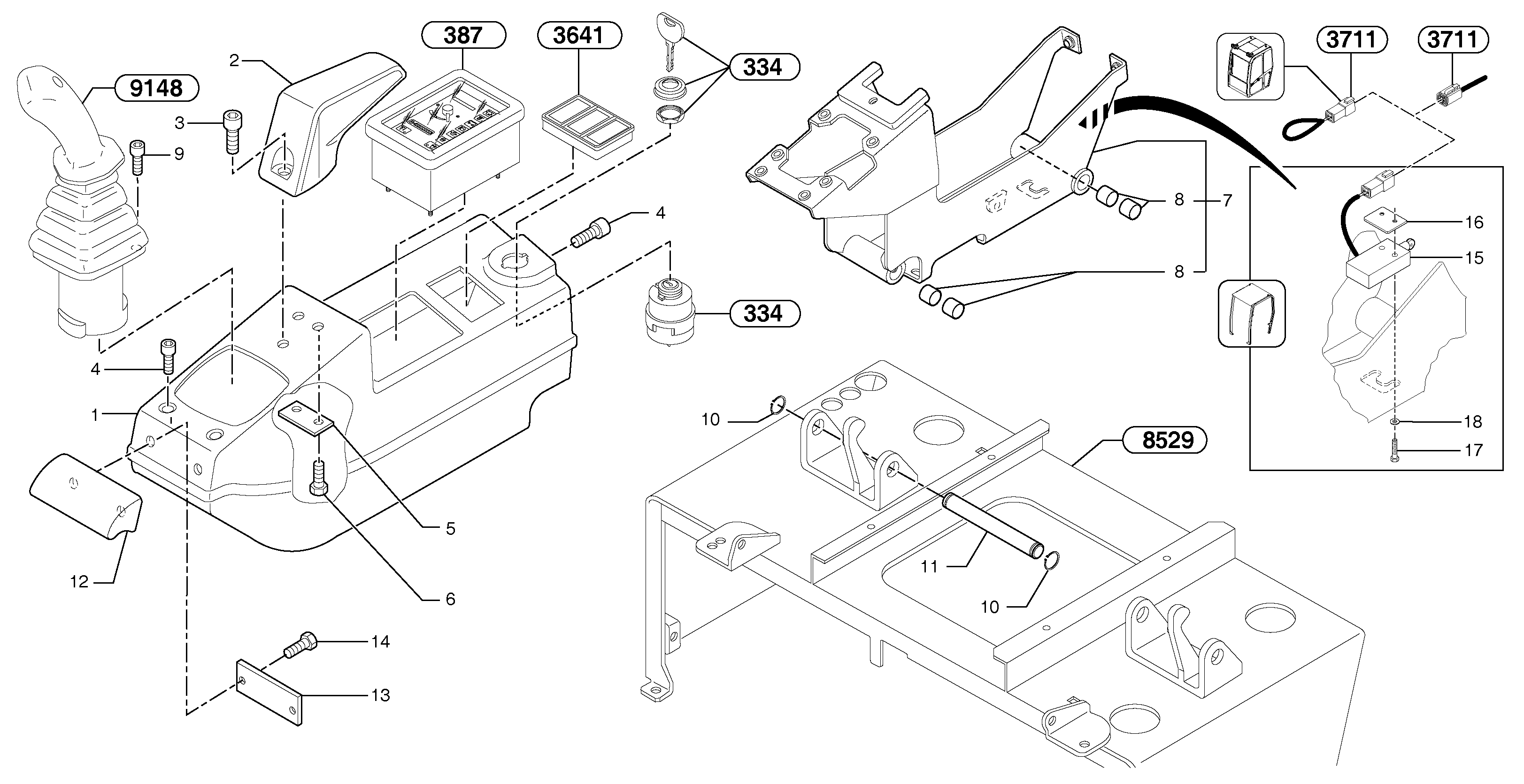 Upper Wiper VOE11800721 VOLVO