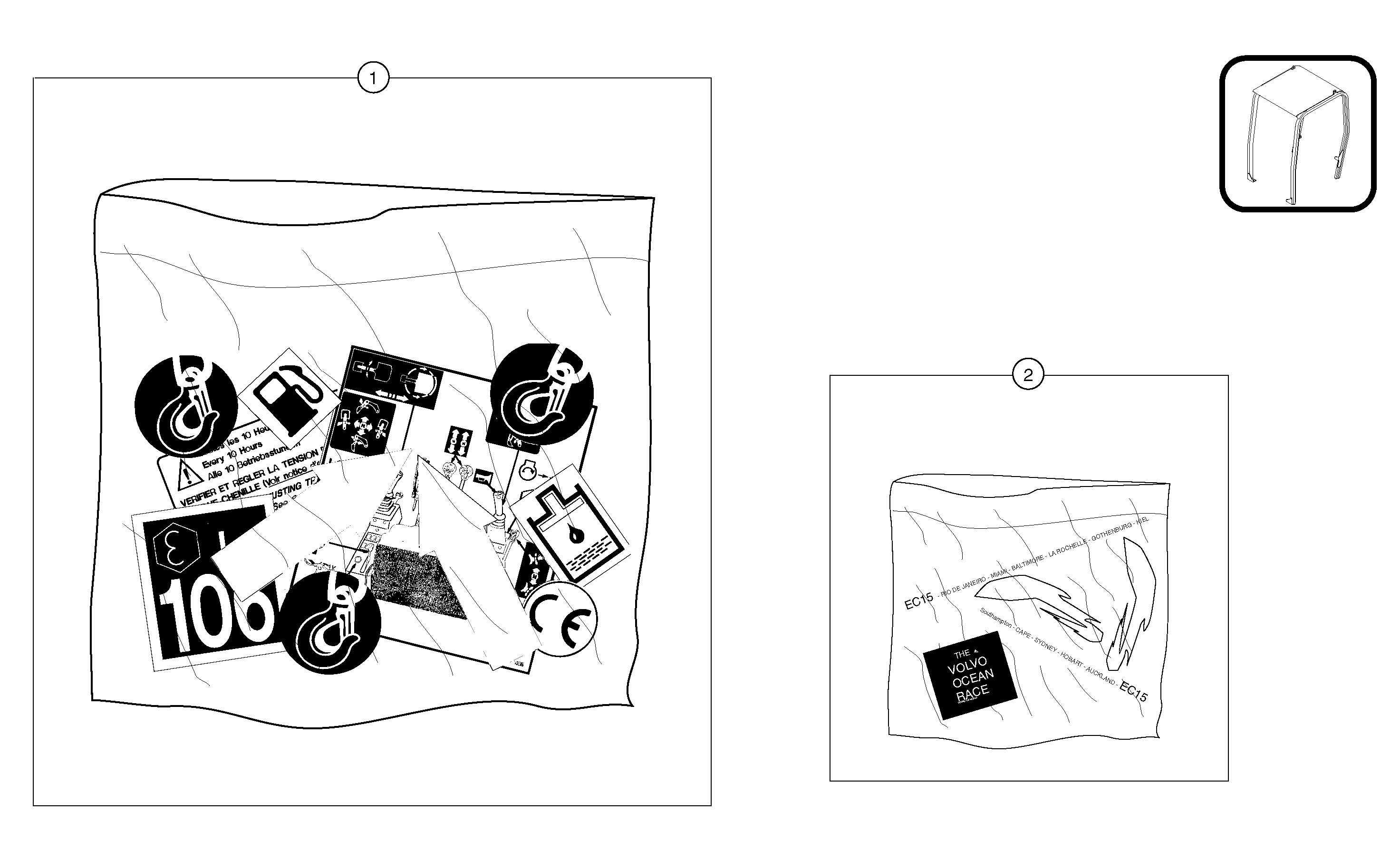 Decal Set PJ6861076 VOLVO