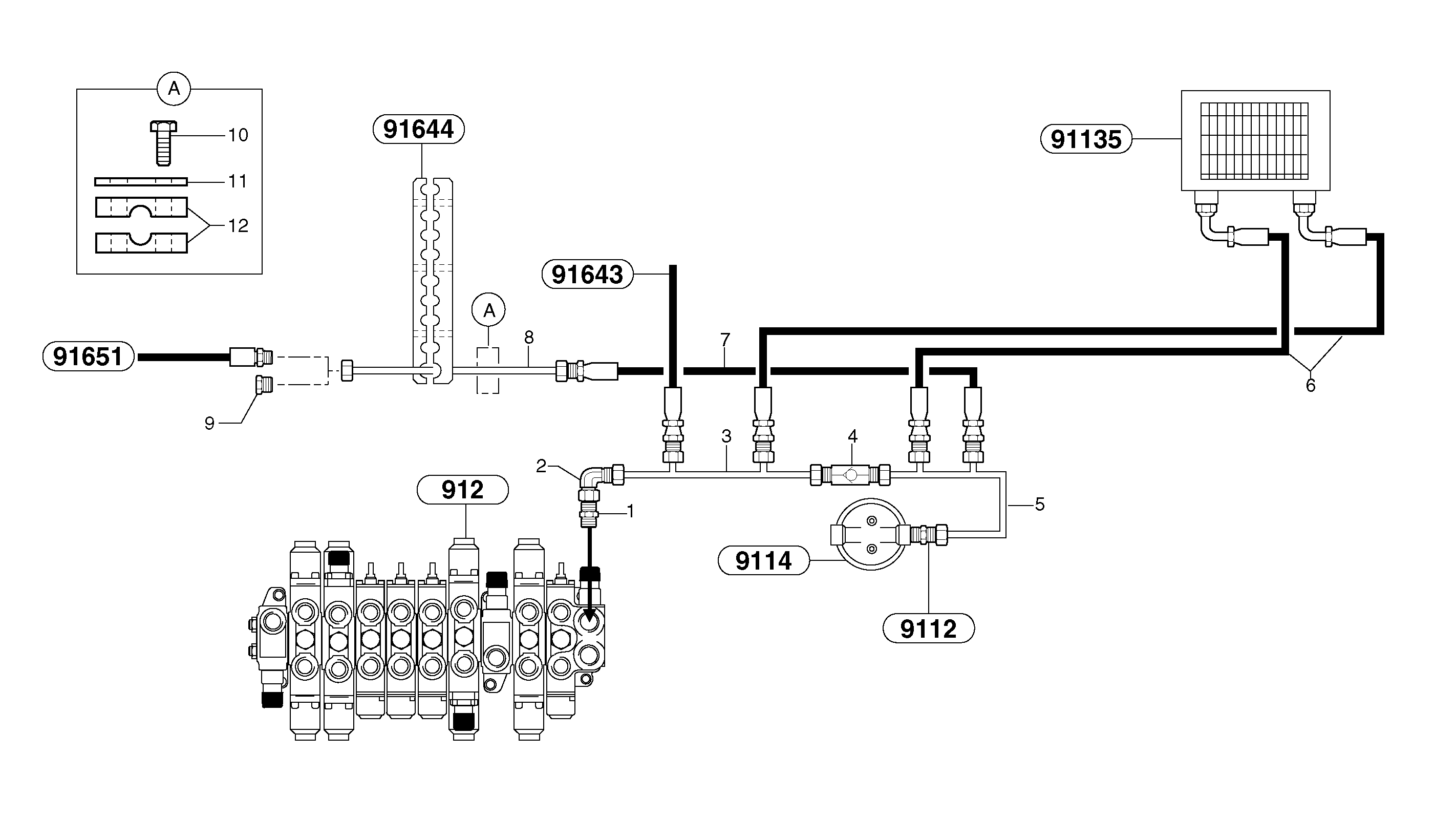 Fuel miser valve PJ6010163 VOLVO