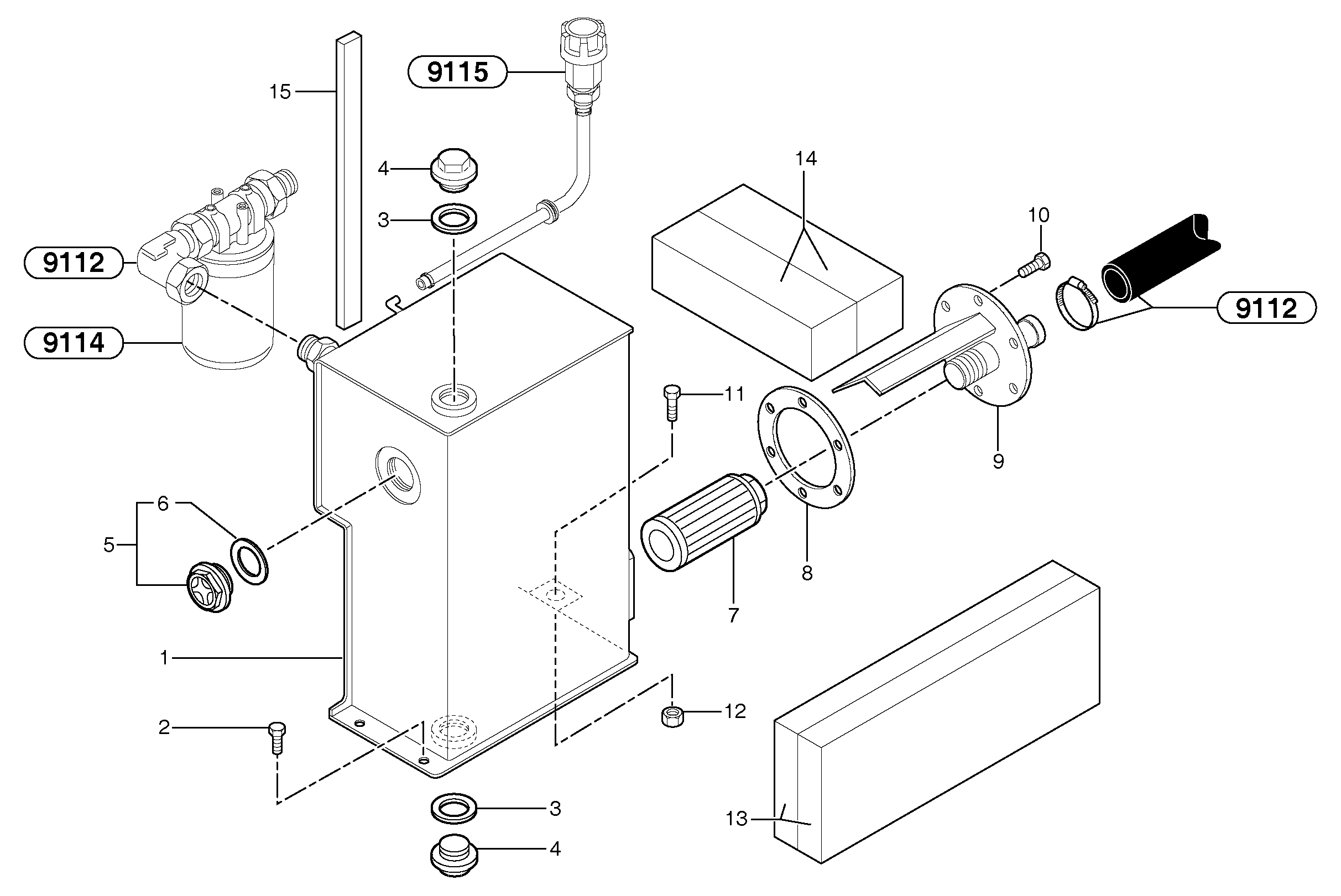 Bucket Breast VOE11800678 VOLVO