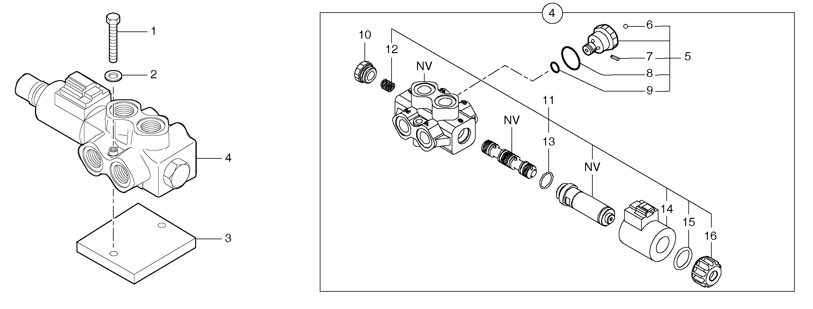 Engine heater VOE969532 VOLVO