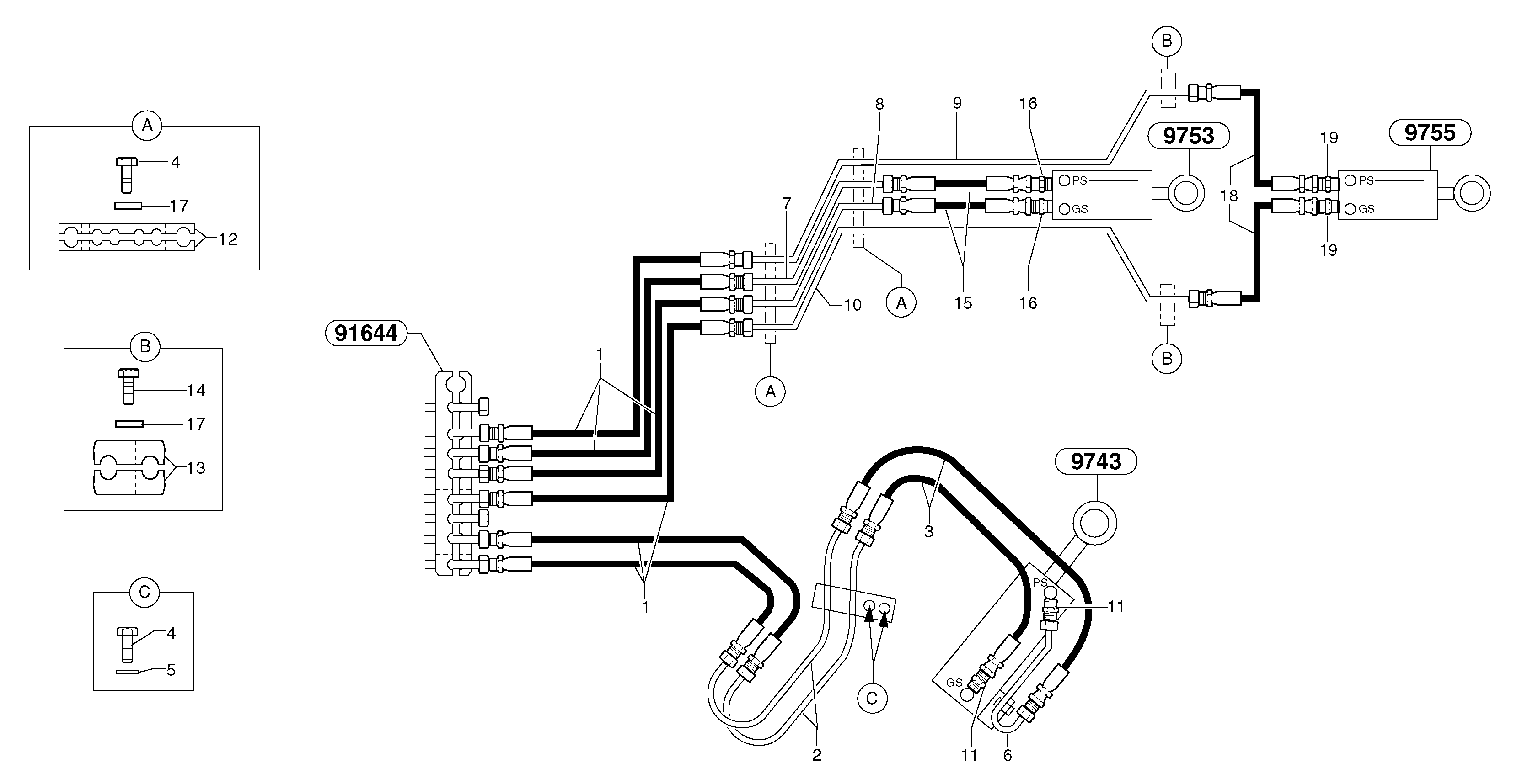 Fuel miser valve PJ5910622 VOLVO