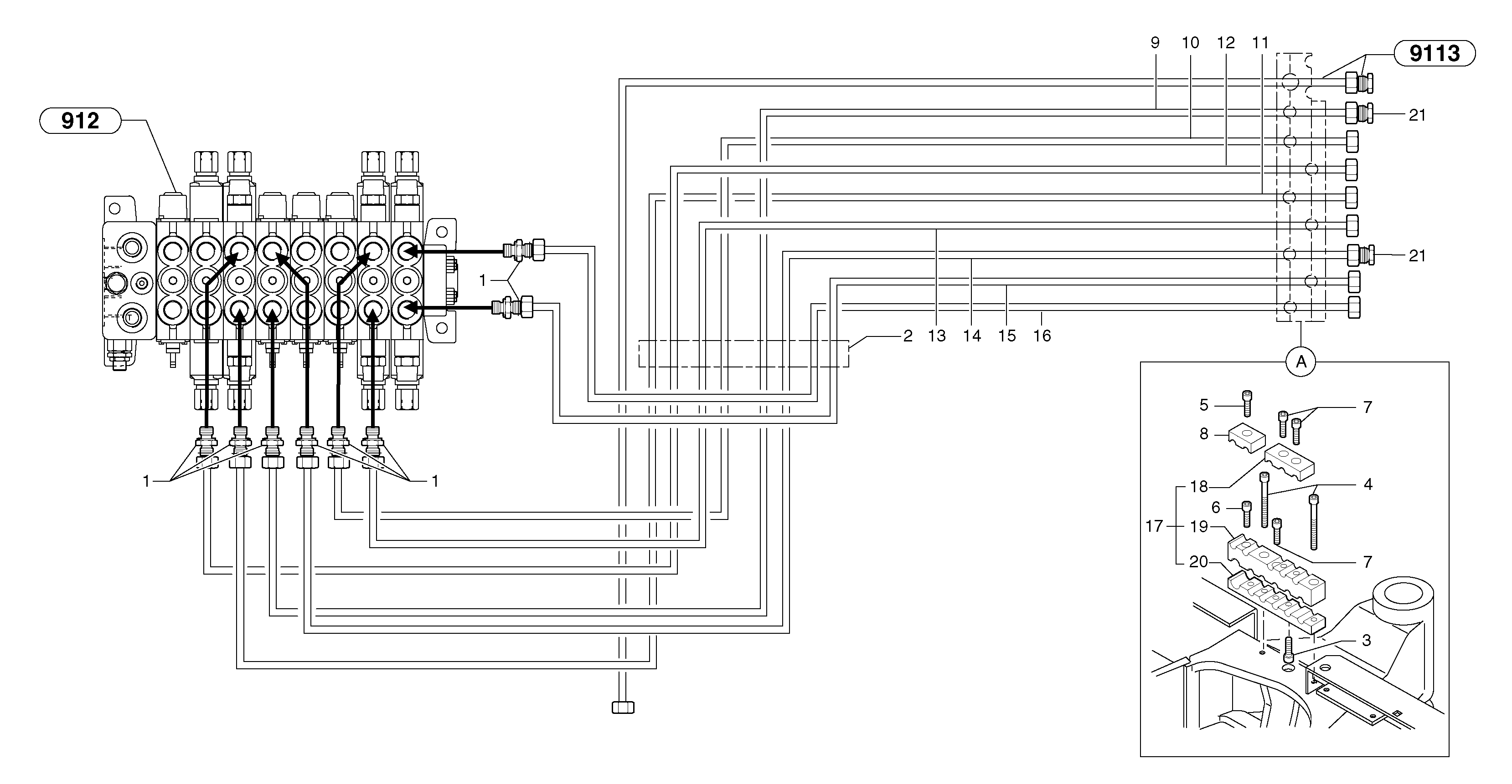 Fuel miser valve VOE11805405 VOLVO