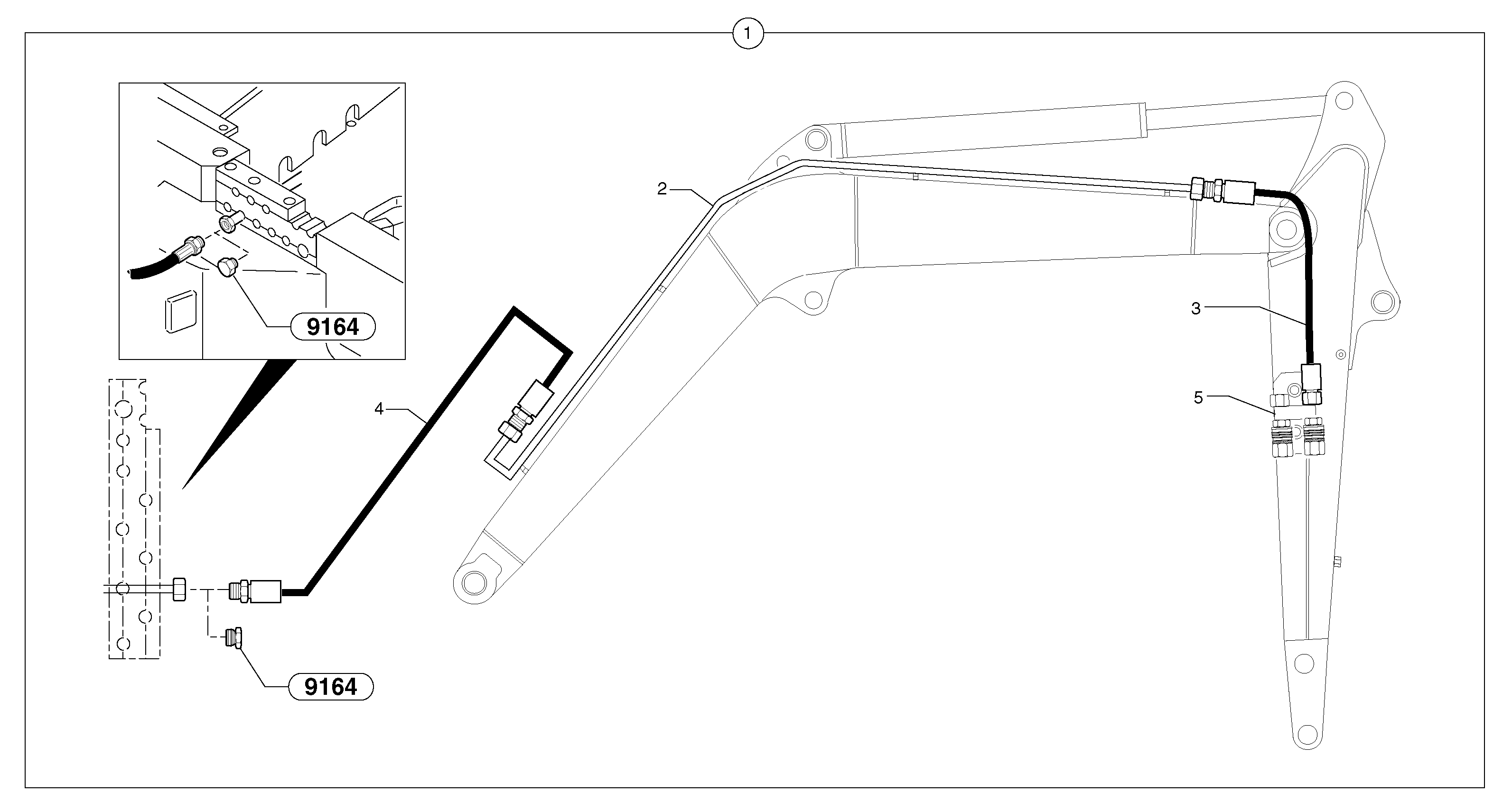 Hydraulic system PJ6932084 VOLVO