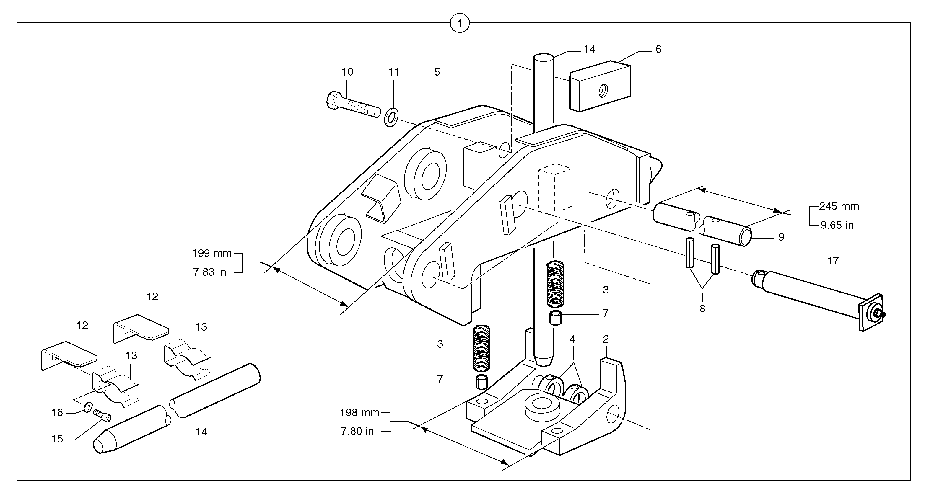 Insulating plate PJ3812142 VOLVO
