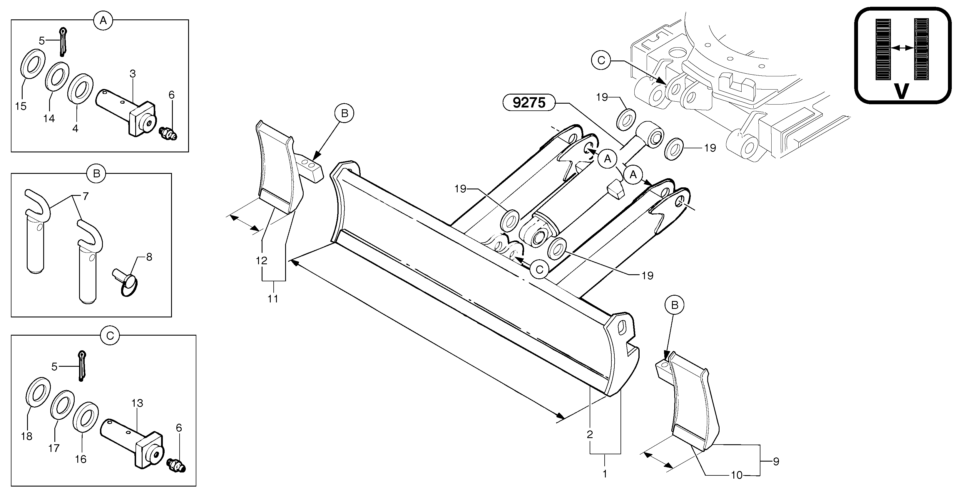 Screw Kit VOE11800728 VOLVO