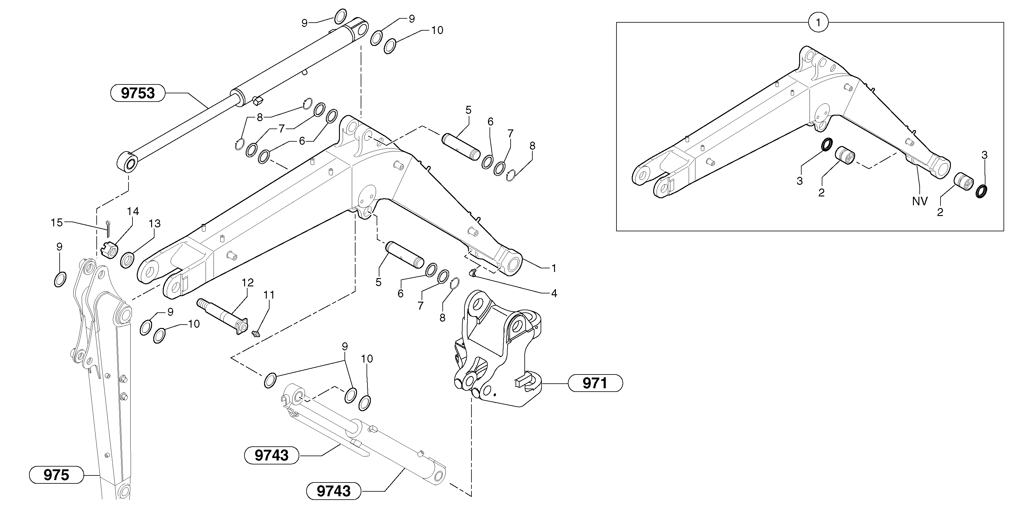 Stub Axle PJ3730067 VOLVO