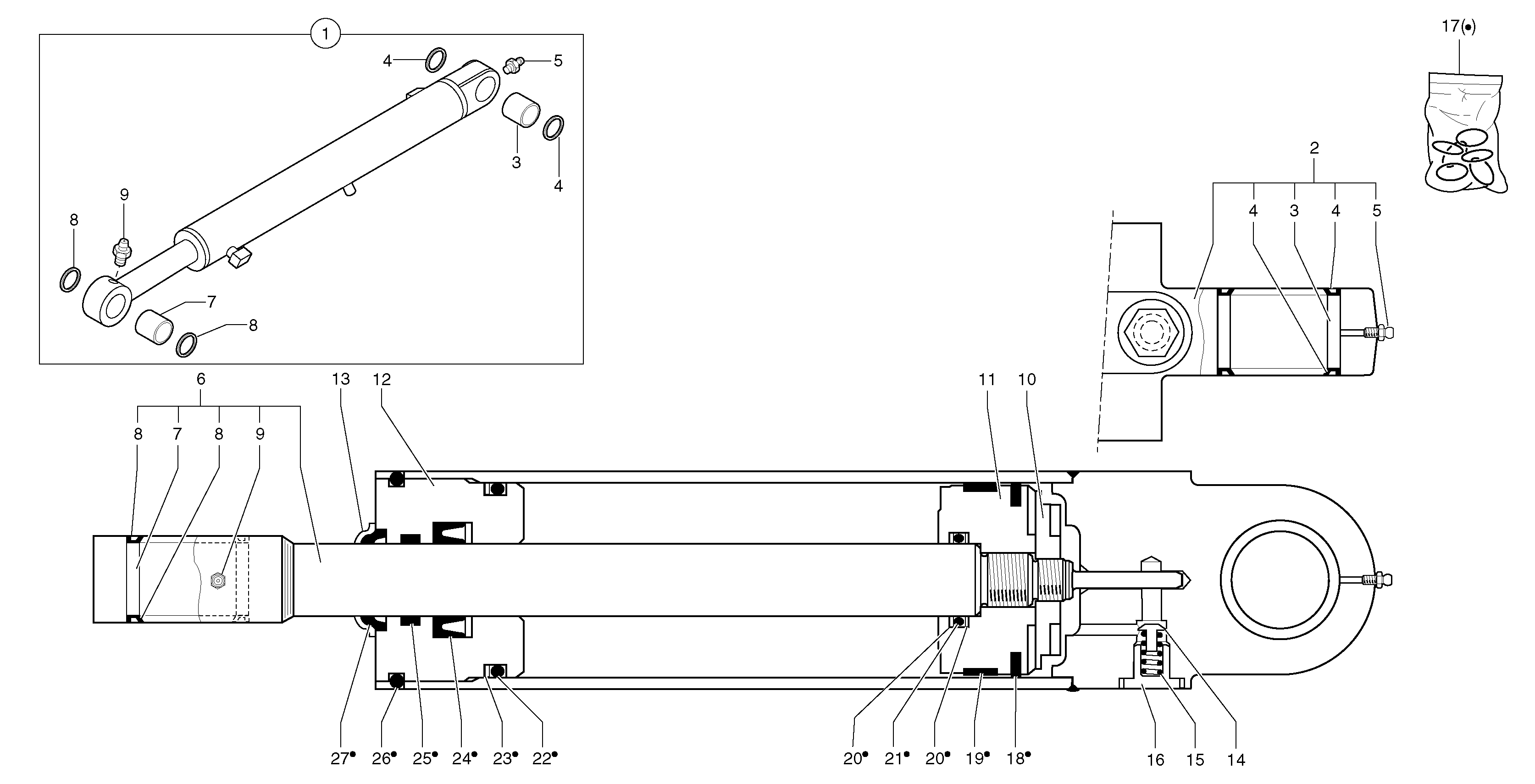 Control panel PJ5940392 VOLVO