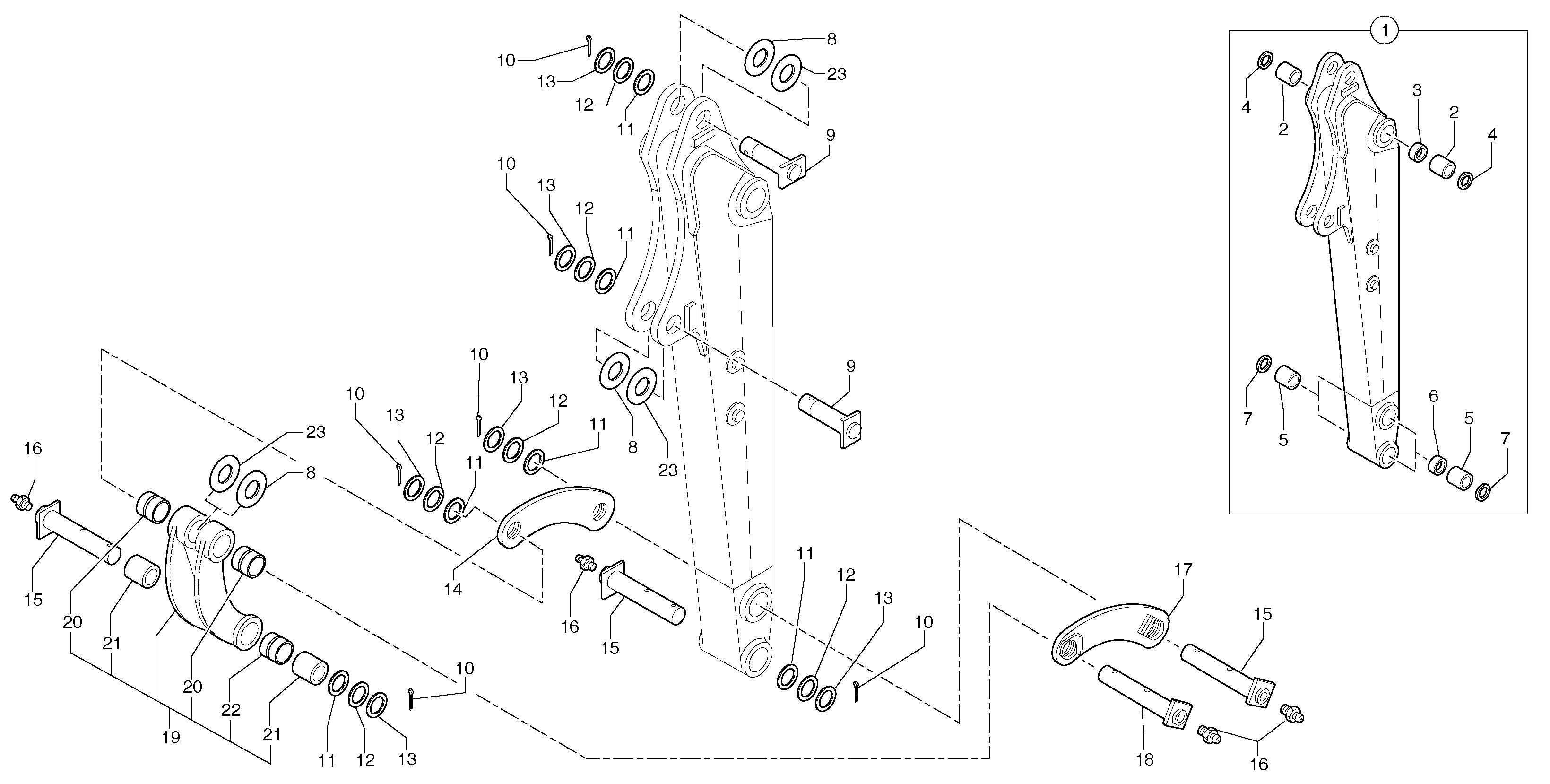 Digging Arm VOE11802565 VOLVO