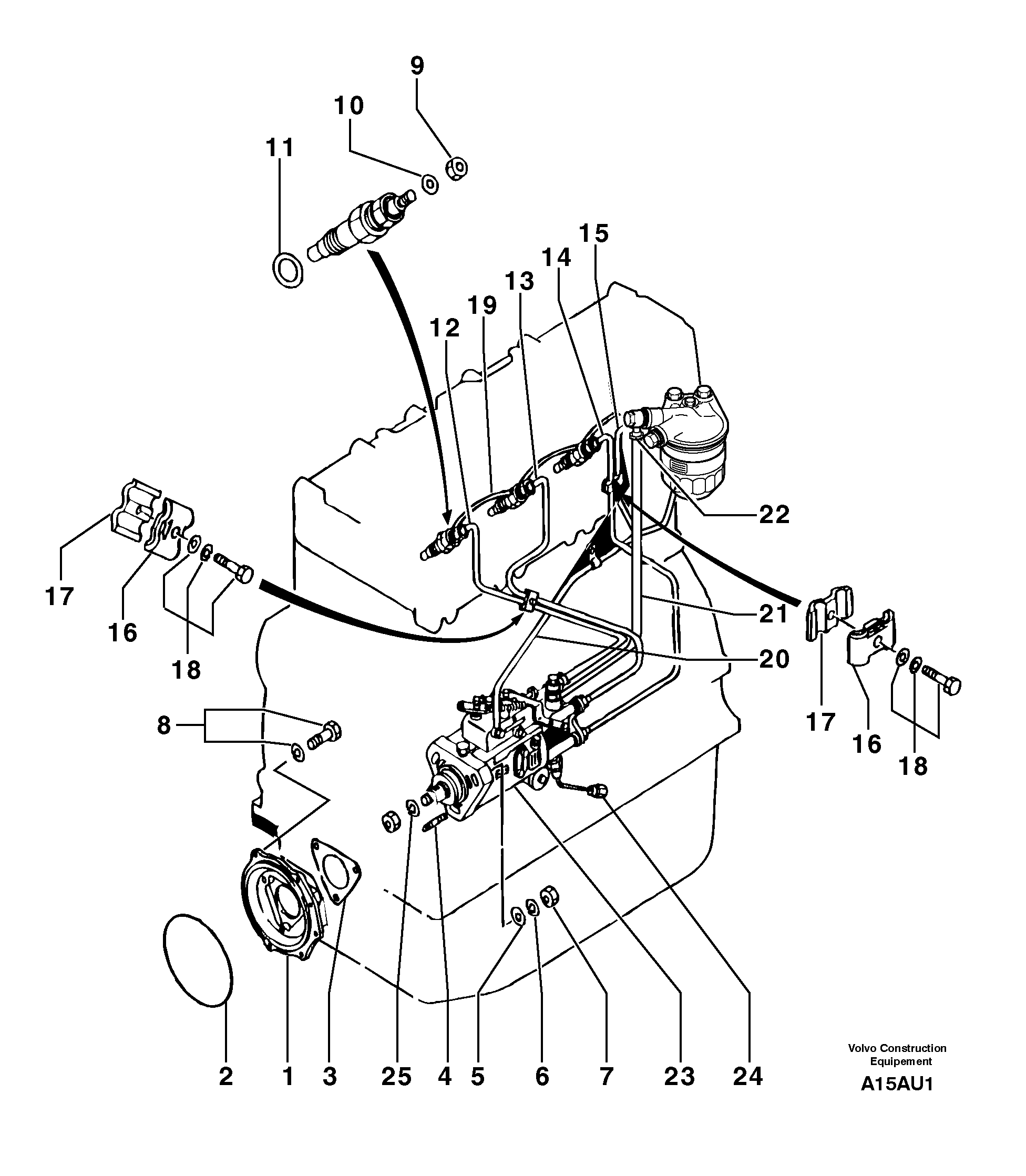 Tube Assembly PJ7417897 VOLVO