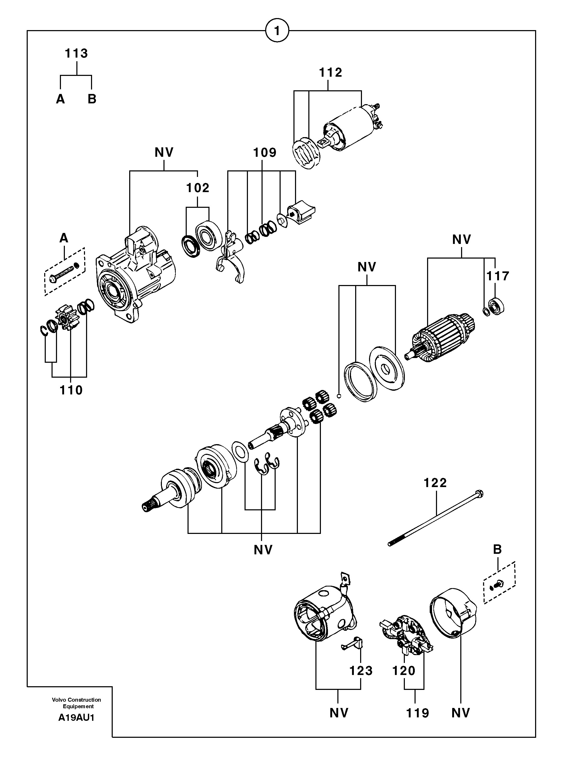 Relay PJ7418138 VOLVO