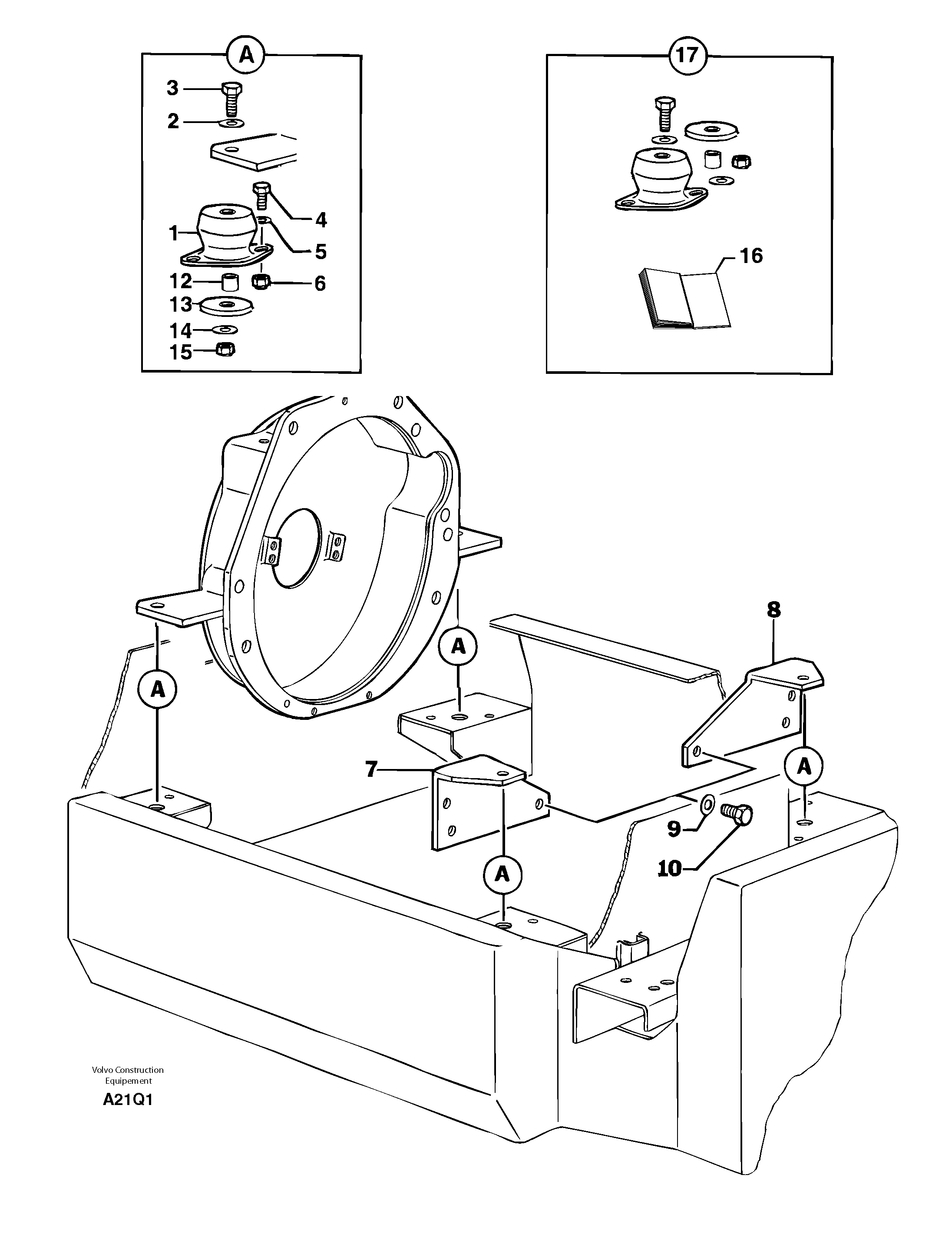 Screw PJ4380369 VOLVO